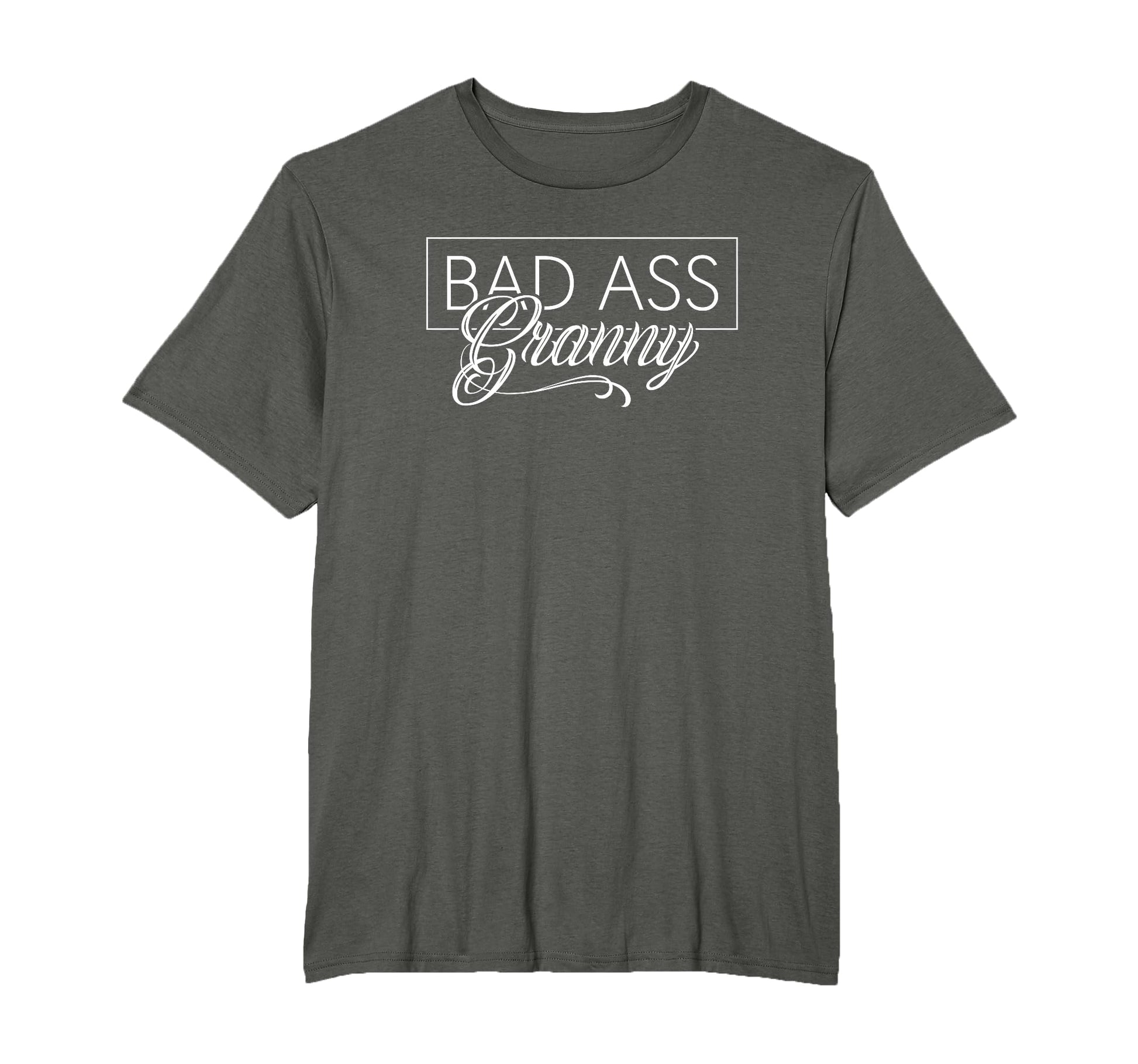 Badass Granny Grandma T-Shirt - Minimalist Print Unisex - T-Shirt, Sweatshirt, Hoodie