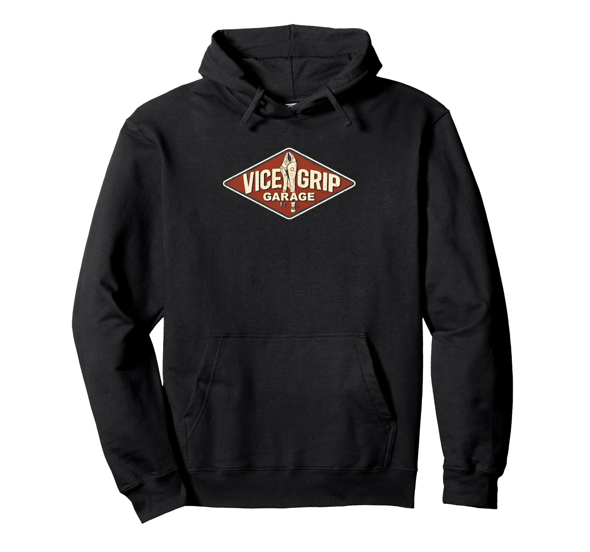 Vice Grip Garage Mechanic Dad Joke Handyman Hoodie - Graphic Print Unisex - T-Shirt, Sweatshirt, Hoodie