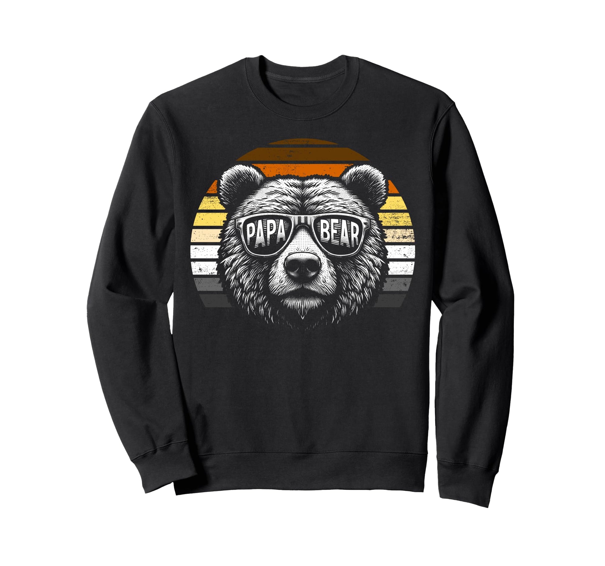 Papa Bear Gay Pride Sunglasses Sweatshirt - Casual Everyday Wear Unisex - T-Shirt, Sweatshirt, Hoodie
