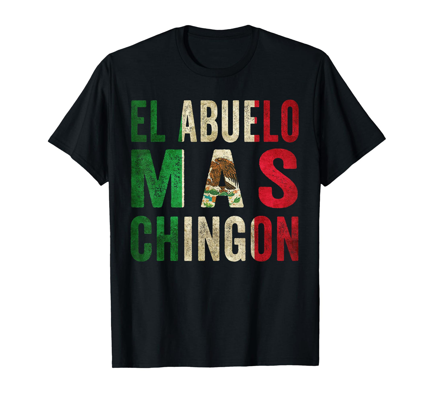 El Abuelo Mas Chingon Mexican Grandpa T-Shirt - Trendy Graphic Men Women - T-Shirt, Sweatshirt, Hoodie