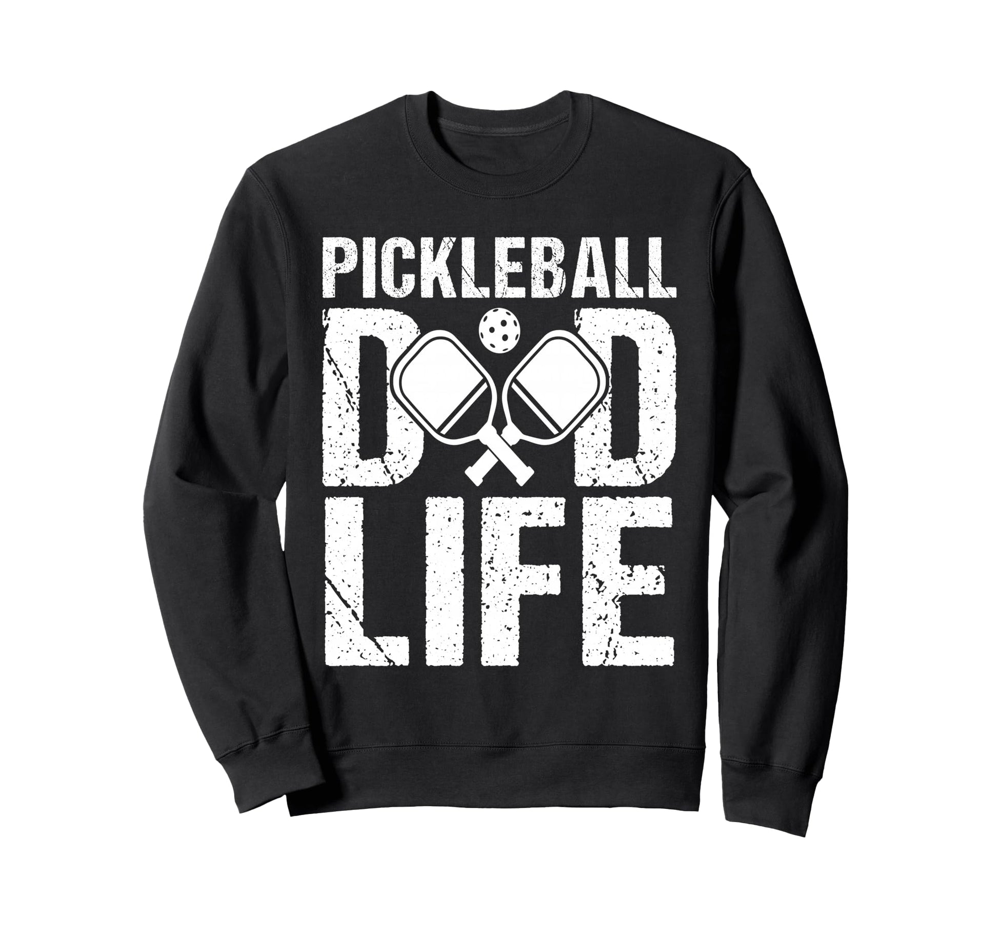 Pickleball Dad Life Game Day Sports Sweatshirt - Minimalist Print Unisex - T-Shirt, Sweatshirt, Hoodie