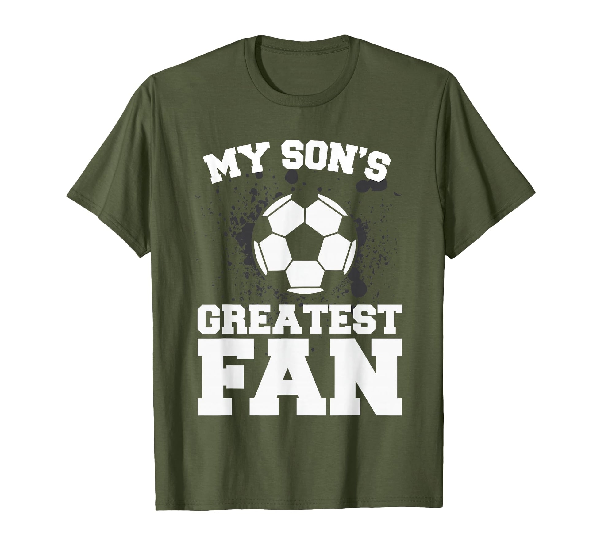 Soccer Mom Or Dad My Sons Greatest Fan T-Shirt - Trendy Graphic Men Women - T-Shirt, Sweatshirt, Hoodie