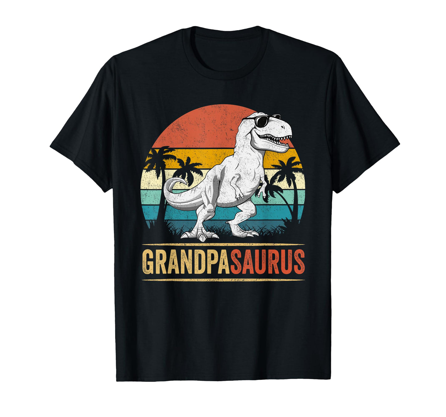 Grandpasaurus T Rex Dinosaur Grandpa T-Shirt - Custom Art Print Unisex - T-Shirt, Sweatshirt, Hoodie