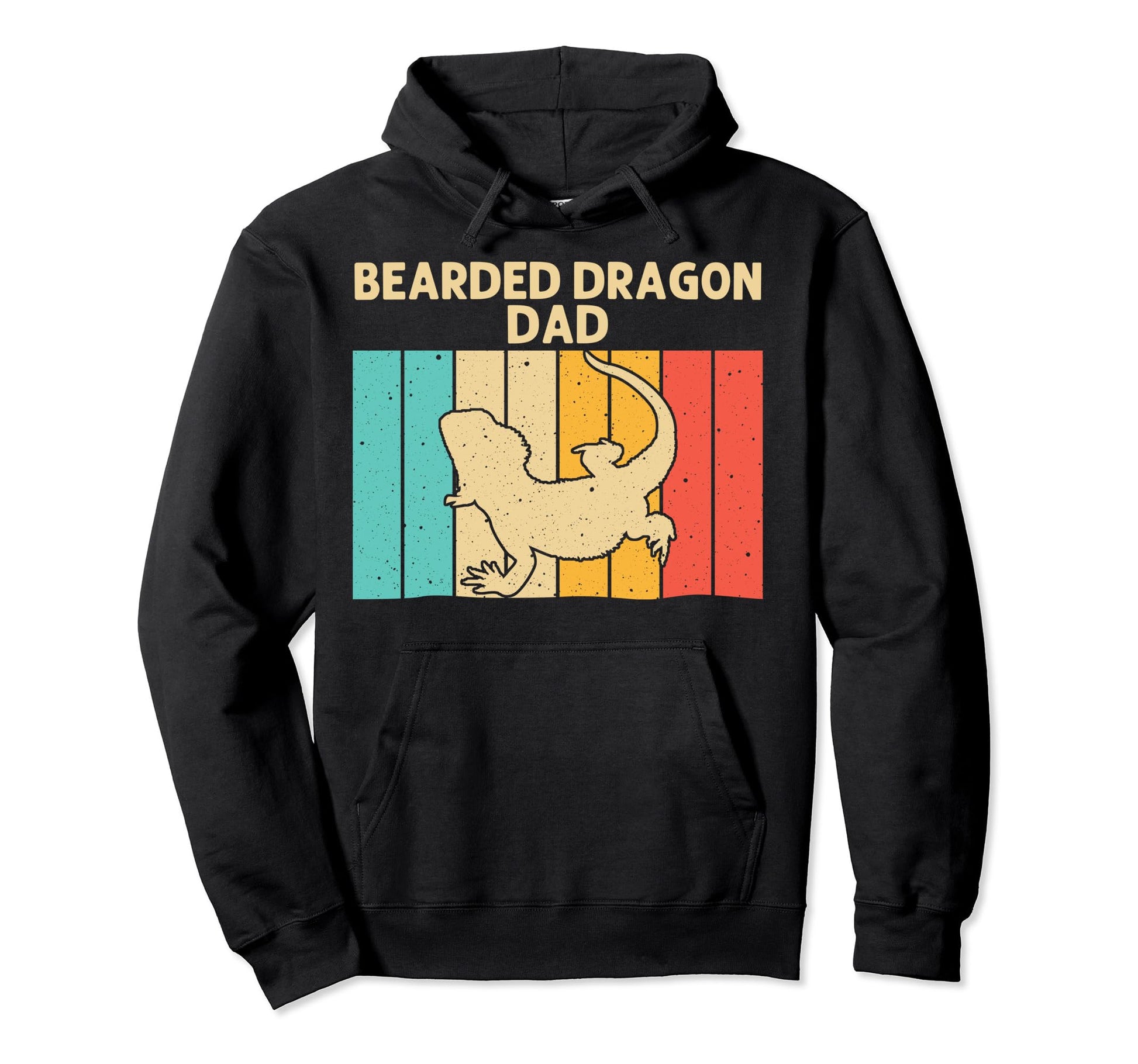 Bearded Dragon Dad Father Pet Hoodie - Casual Everyday Wear for Adults - T-Shirt, Sweatshirt, Hoodie