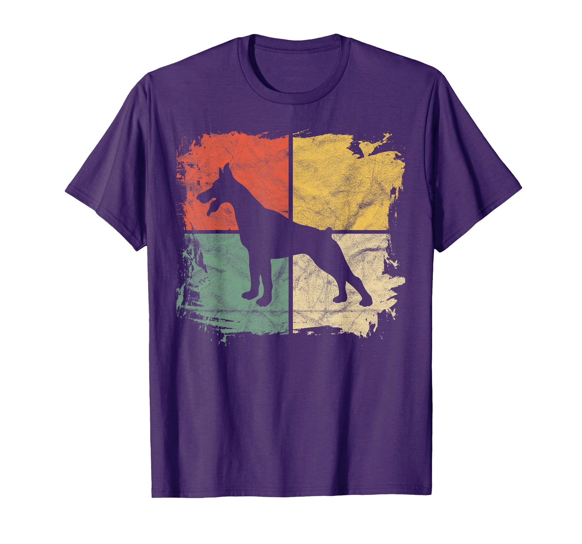 Square Doberman Owner Gift Dog T-Shirt - Casual Everyday Wear for Adults - T-Shirt, Sweatshirt, Hoodie