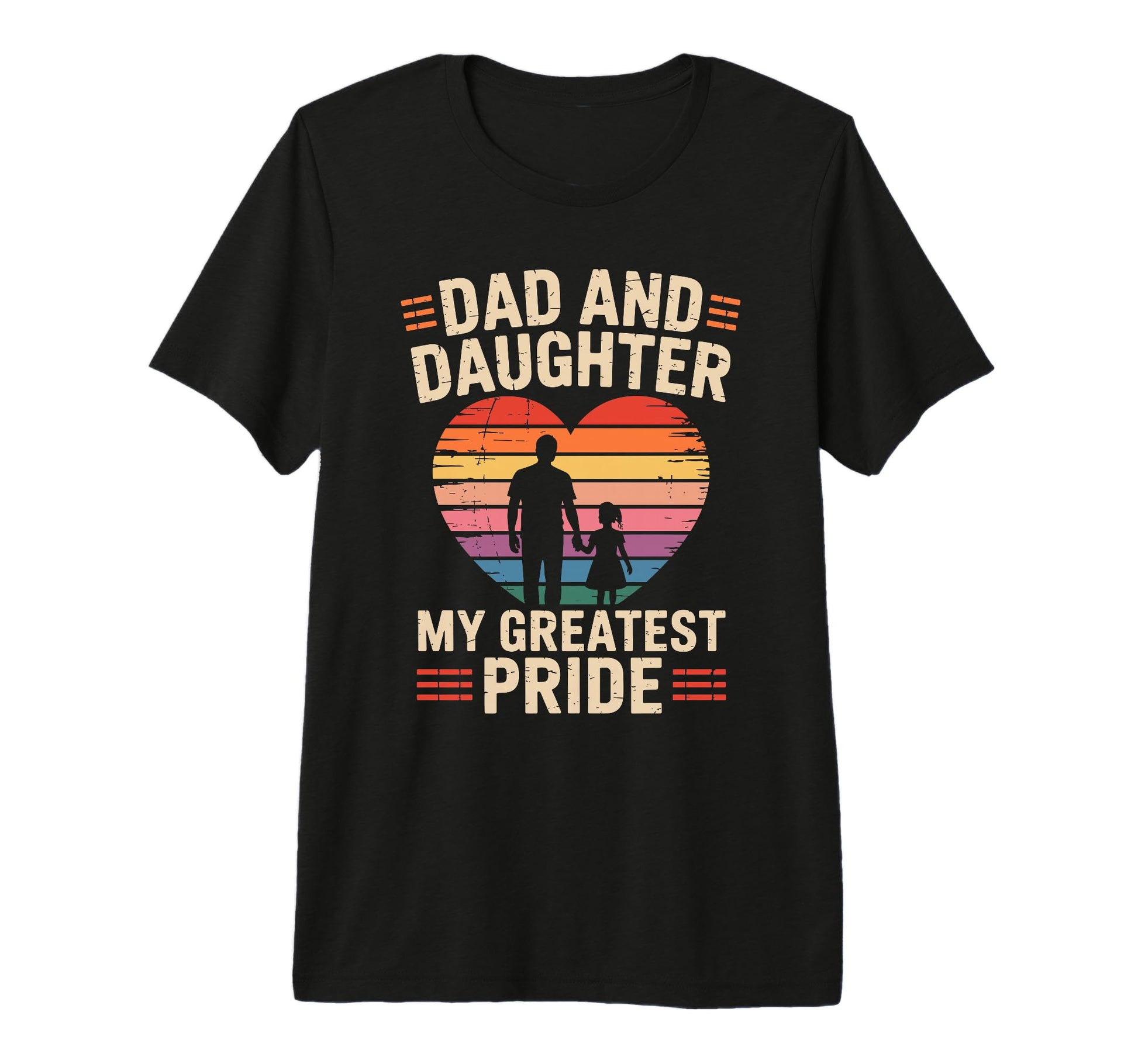 Dad And Daughter My Greatest Pride T-Shirt - Aesthetic Graphic for Adults - T-Shirt, Sweatshirt, Hoodie