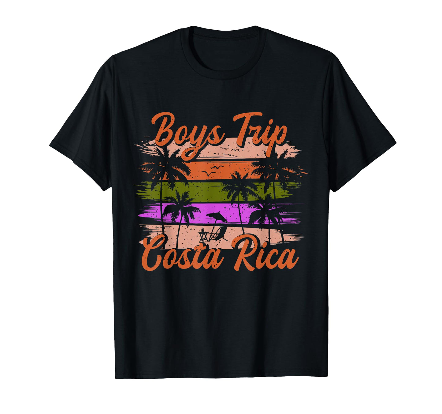 Costa Rica Guys Trip Funny Matching T-Shirt - Fun Novelty Design for Adults - T-Shirt, Sweatshirt, Hoodie