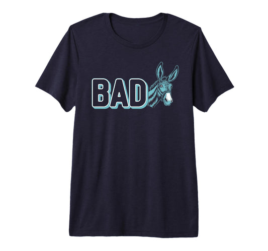 Badass Funny Donkey Burro Dad Joke T-Shirt - Minimalist Print for Adults - T-Shirt, Sweatshirt, Hoodie