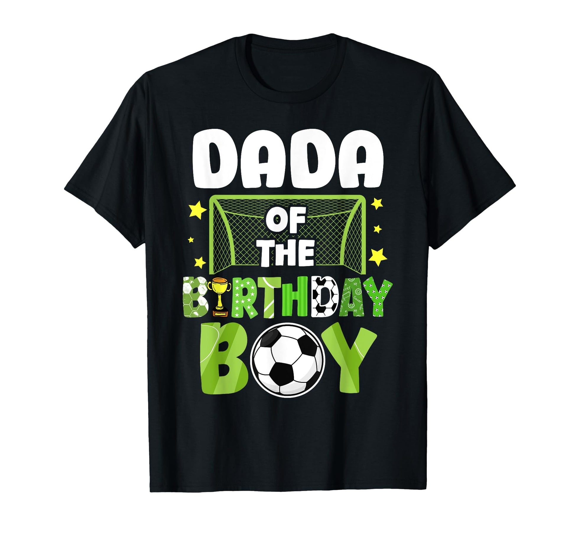 Soccer Dada Birthday Party Soccer T-Shirt - Minimalist Print for Adults - T-Shirt, Sweatshirt, Hoodie