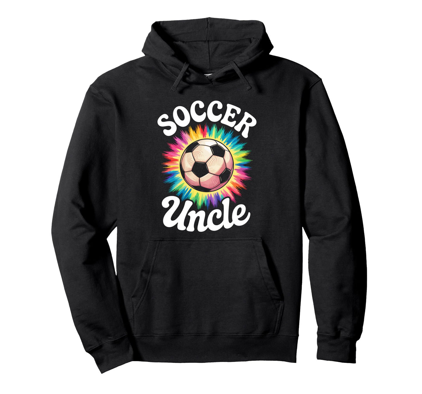 Soccer Uncle Tie Dye Hoodie - Custom Art Print Men Women - T-Shirt, Sweatshirt, Hoodie