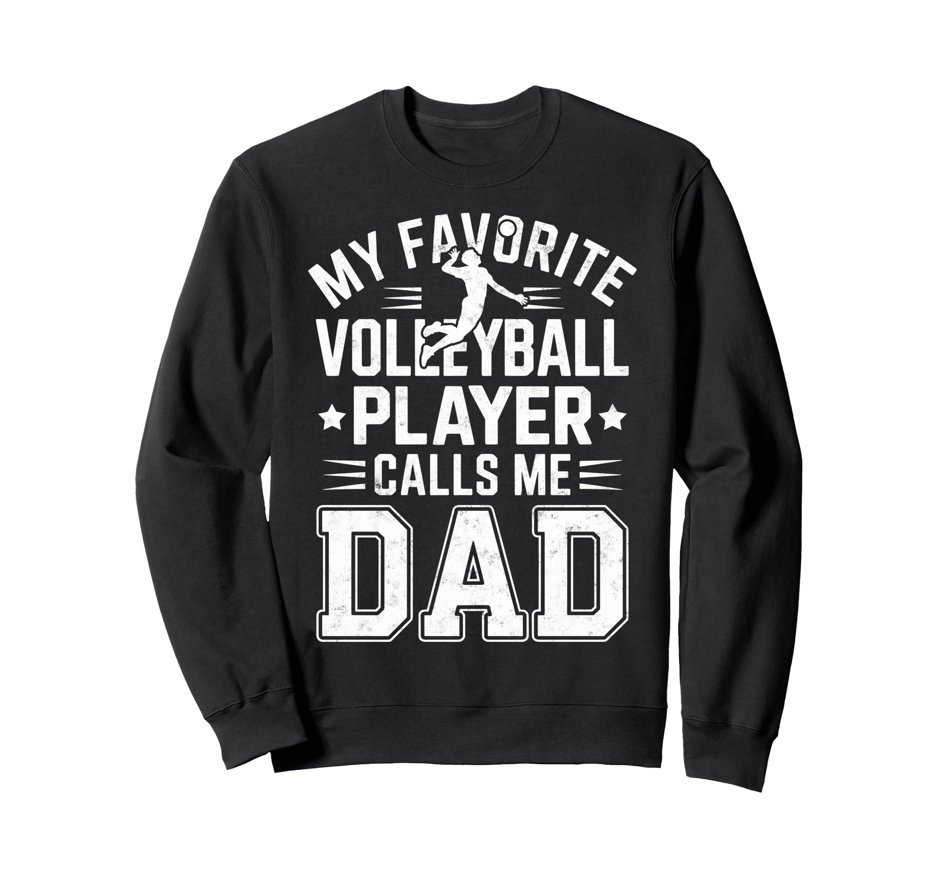 My Favorite Volleyball Player Sweatshirt - Casual Everyday Wear for Adults - T-Shirt, Sweatshirt, Hoodie