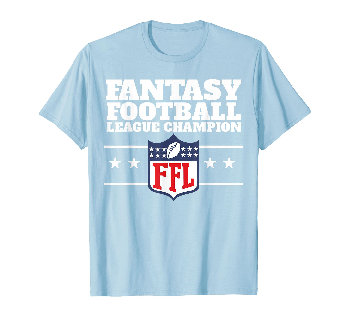 Fantasy Football League Champion Small T-Shirt - Minimalist Print Unisex - T-Shirt, Sweatshirt, Hoodie