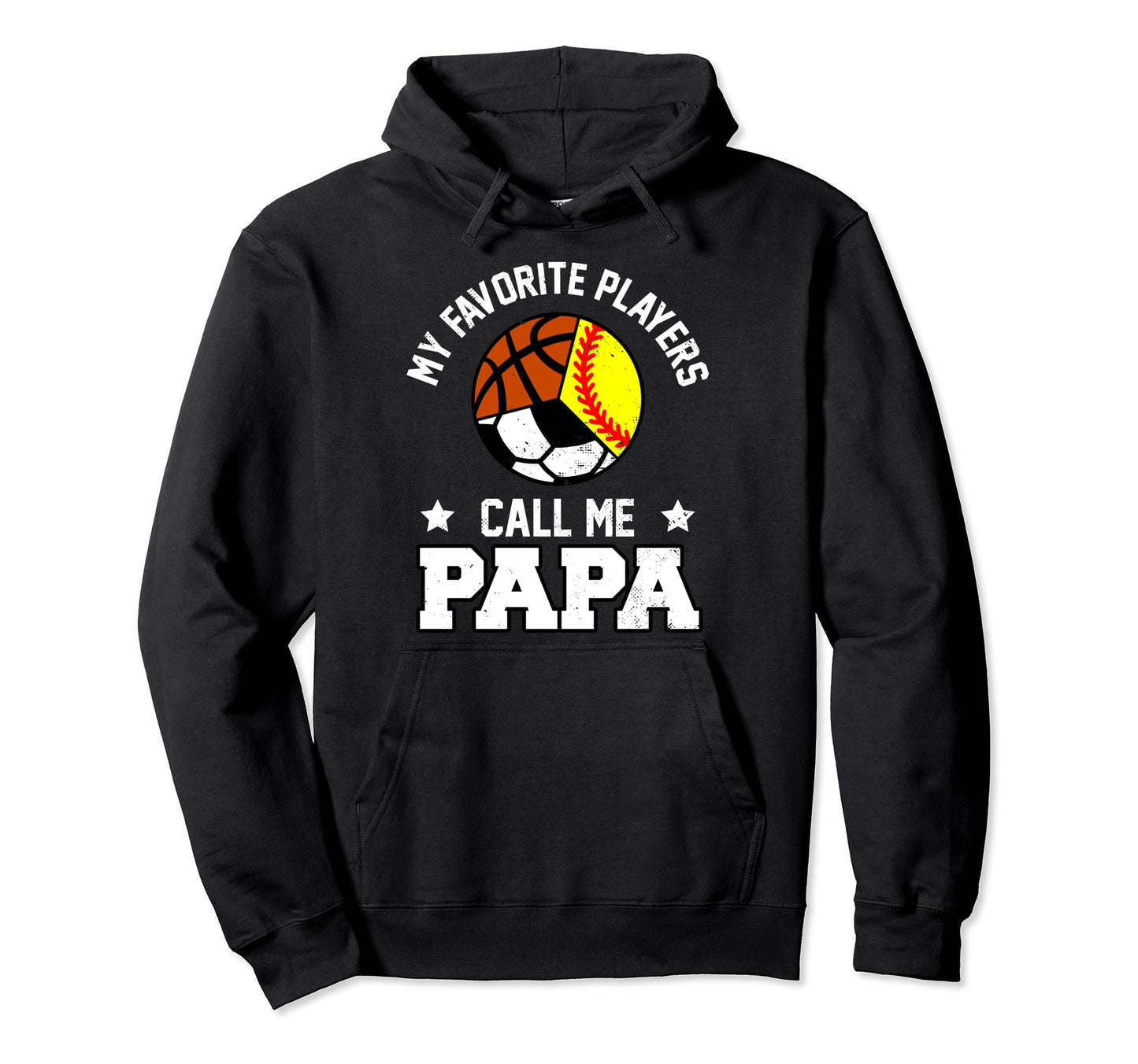 My Favorites Softball Soccer Basketball Hoodie - Minimalist Print Unisex - T-Shirt, Sweatshirt, Hoodie