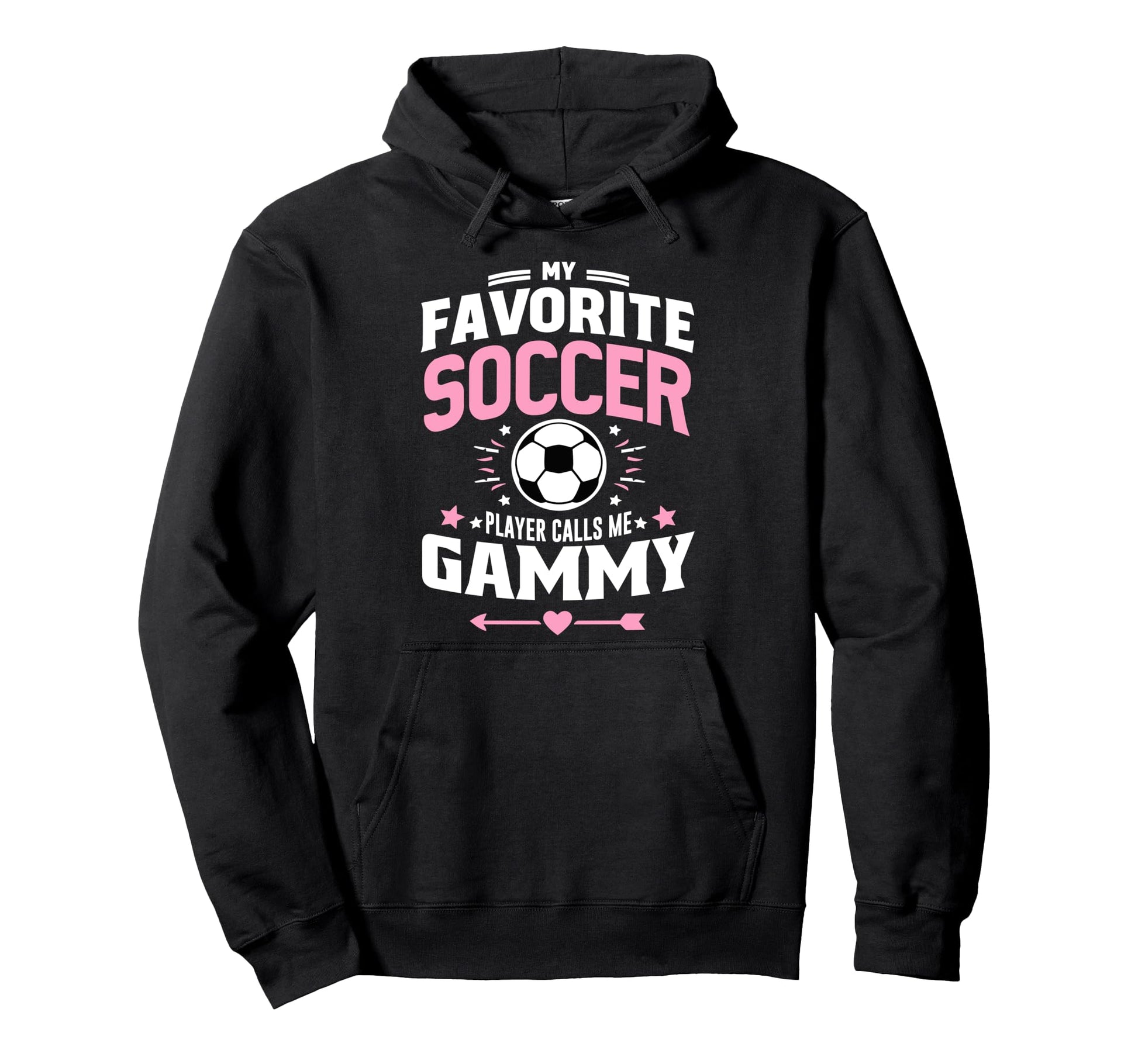 My Favorite Soccer Player Calls Me Gammy Hoodie - Trendy Graphic Unisex - T-Shirt, Sweatshirt, Hoodie