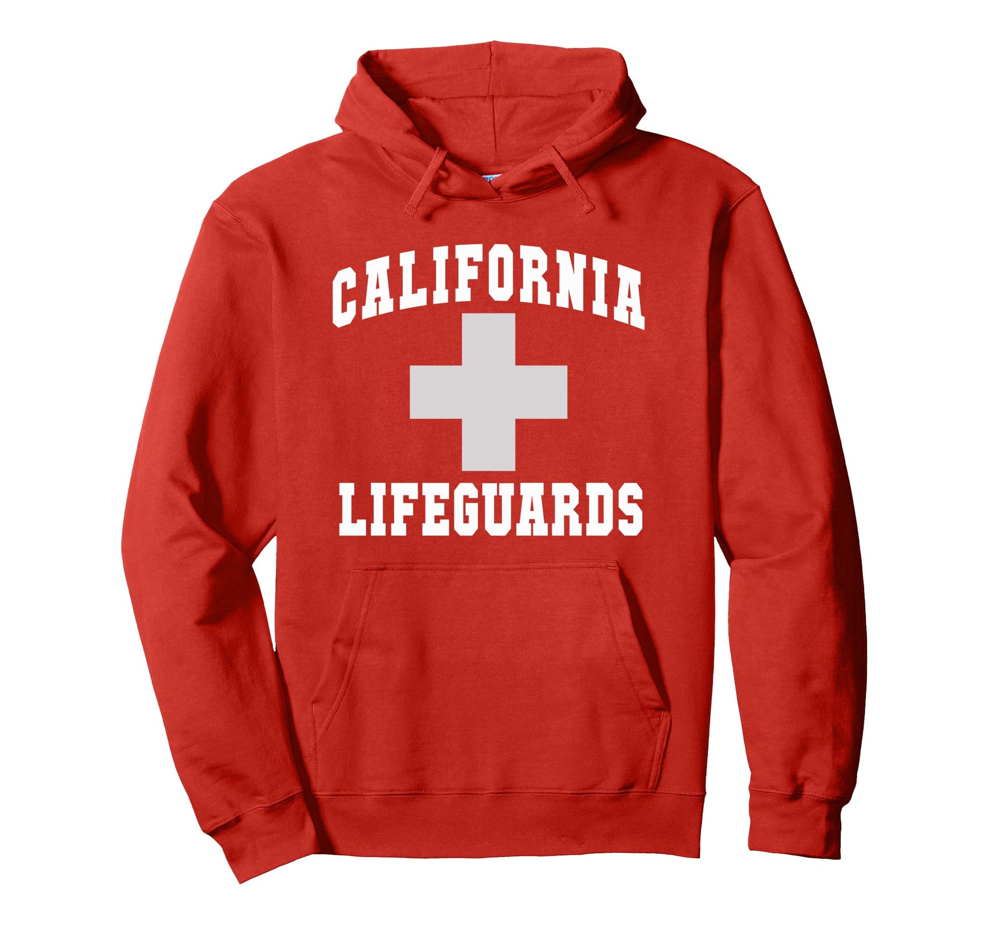 Funny California Lifeguards Beach Hoodie - Minimalist Print Men Women - T-Shirt, Sweatshirt, Hoodie
