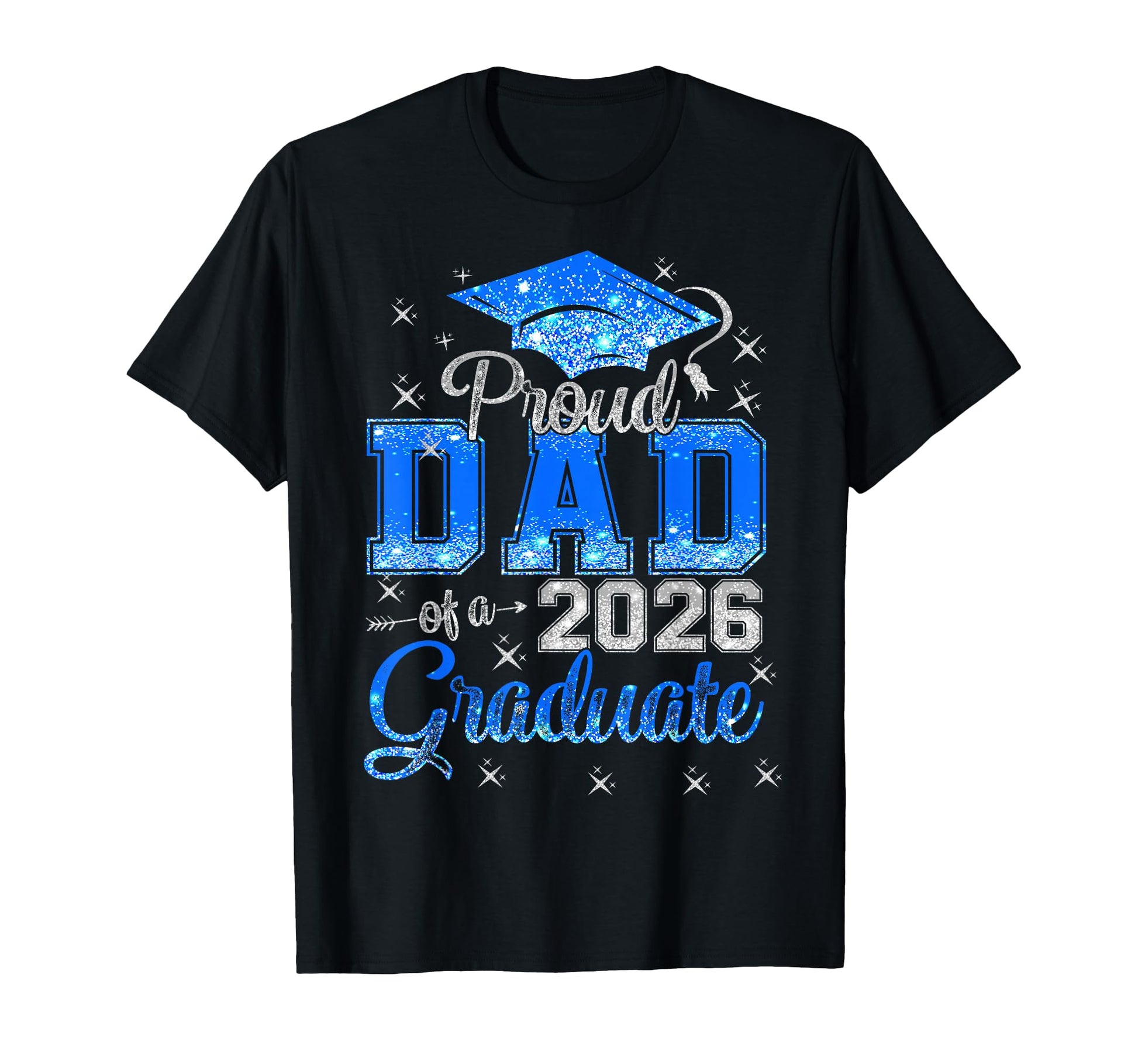 Super Proud Dad 2026 Graduate T-Shirt - Minimalist Print for Adults - T-Shirt, Sweatshirt, Hoodie