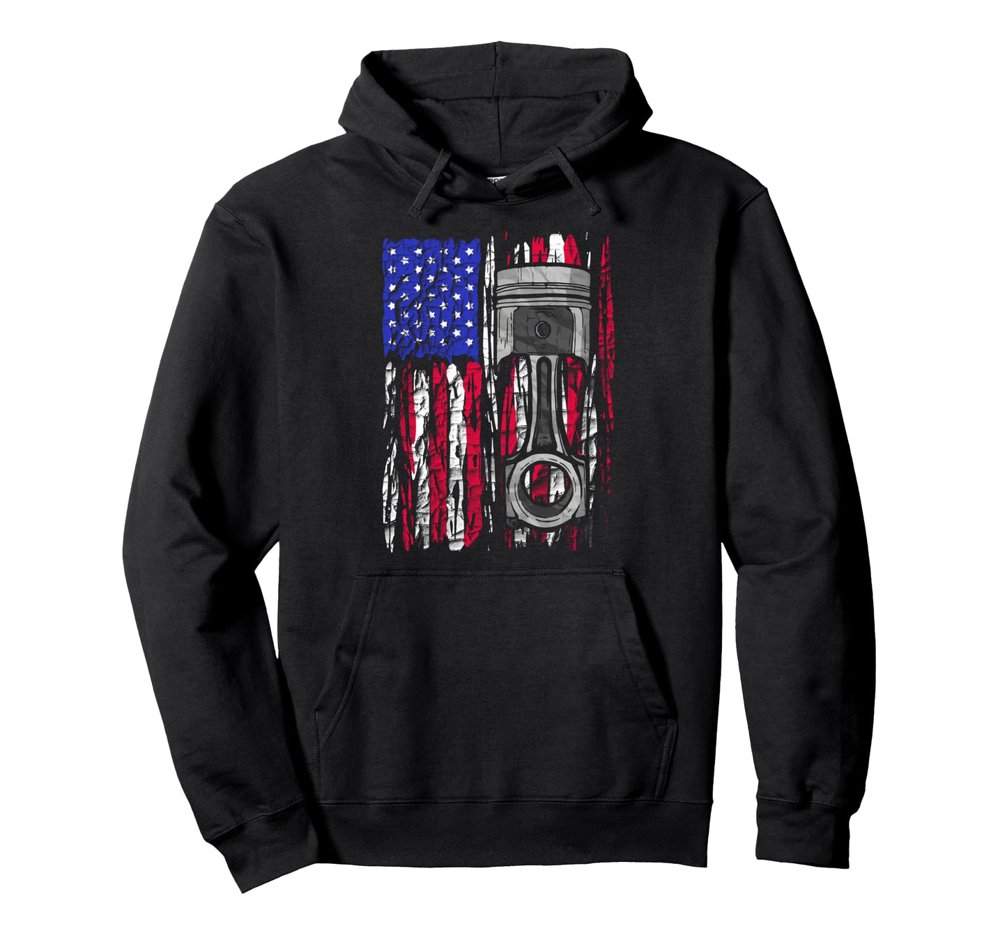 Us Flag Mechanic Dad Rrepair Guy Car Hoodie - Streetwear Style for Adults - T-Shirt, Sweatshirt, Hoodie