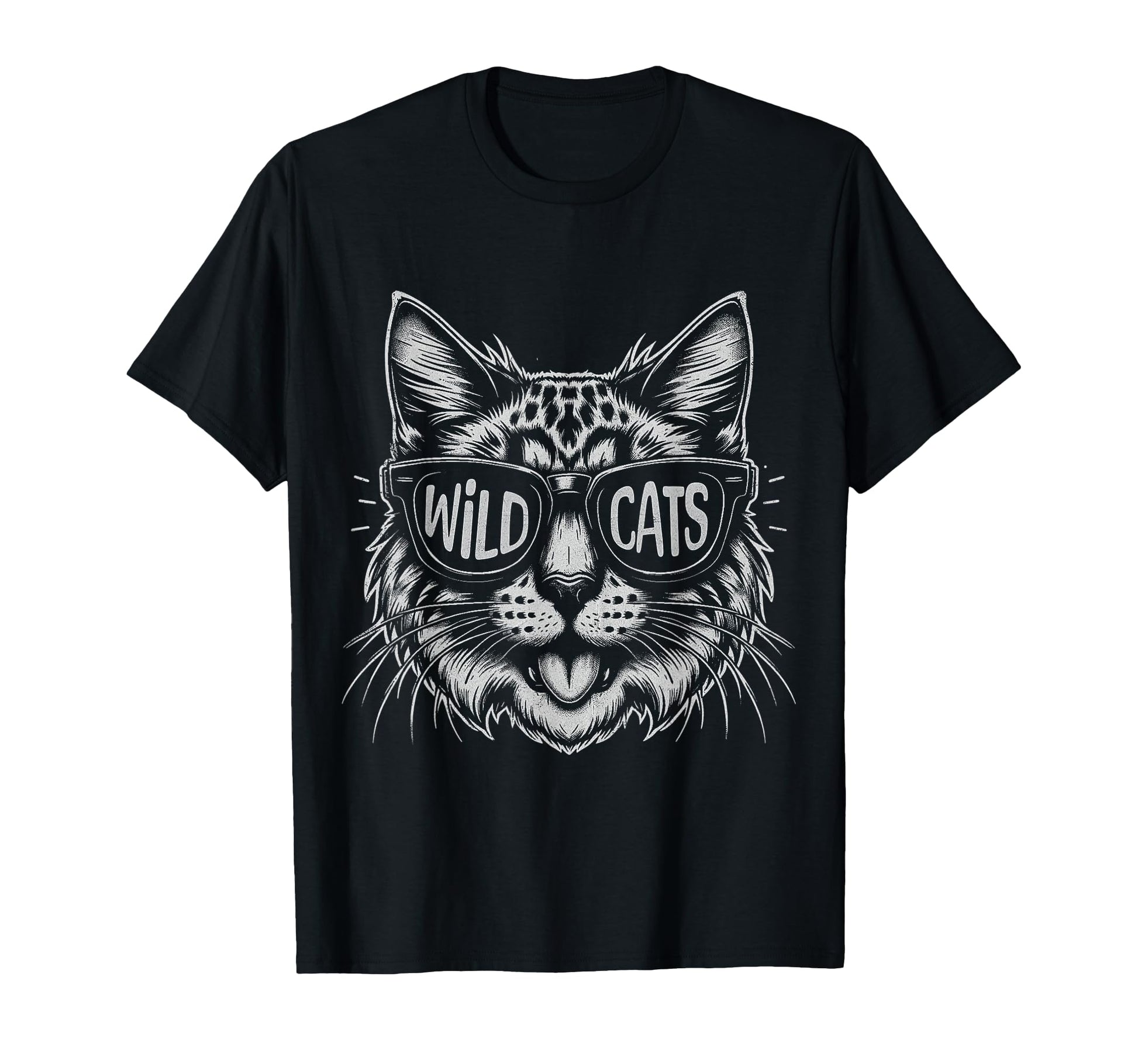 Wildcats Name Styles Cats Lovers Animal T-Shirt - Graphic Print for Adults - T-Shirt, Sweatshirt, Hoodie