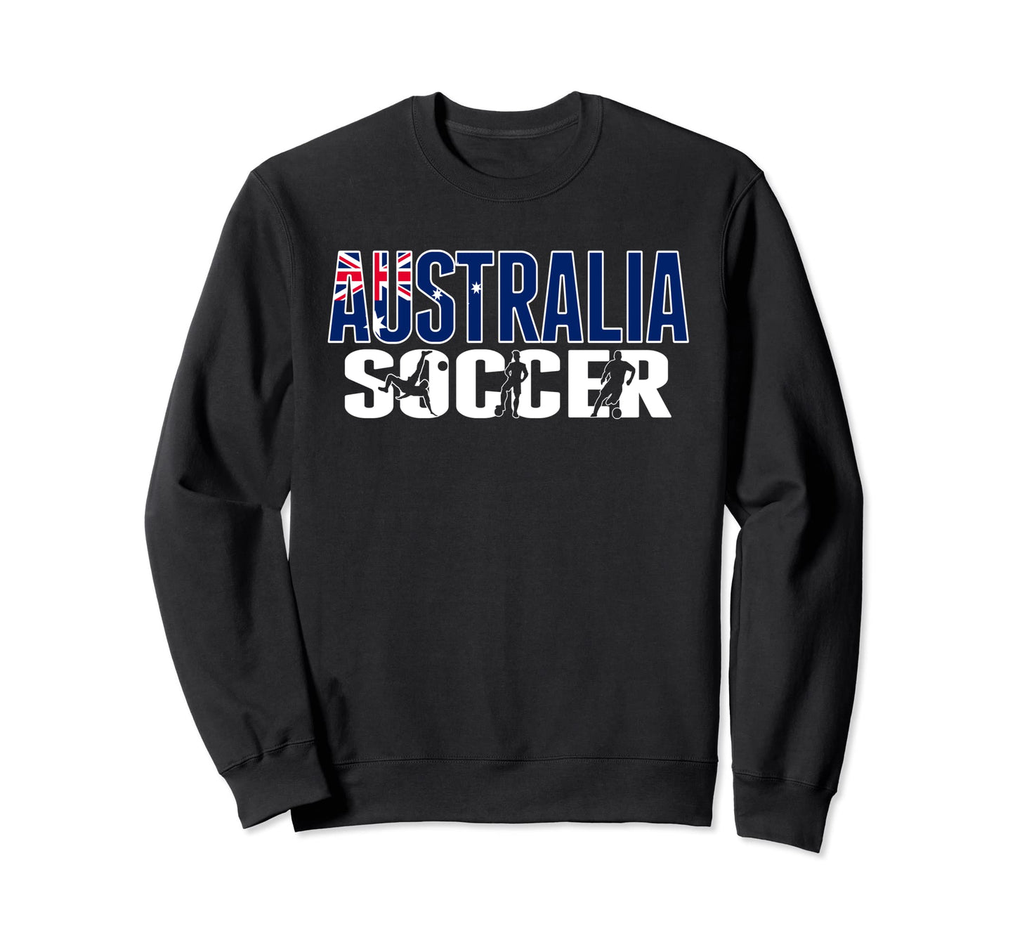 Australia Soccer Fans Jersey Sweatshirt - Minimalist Print Unisex - T-Shirt, Sweatshirt, Hoodie
