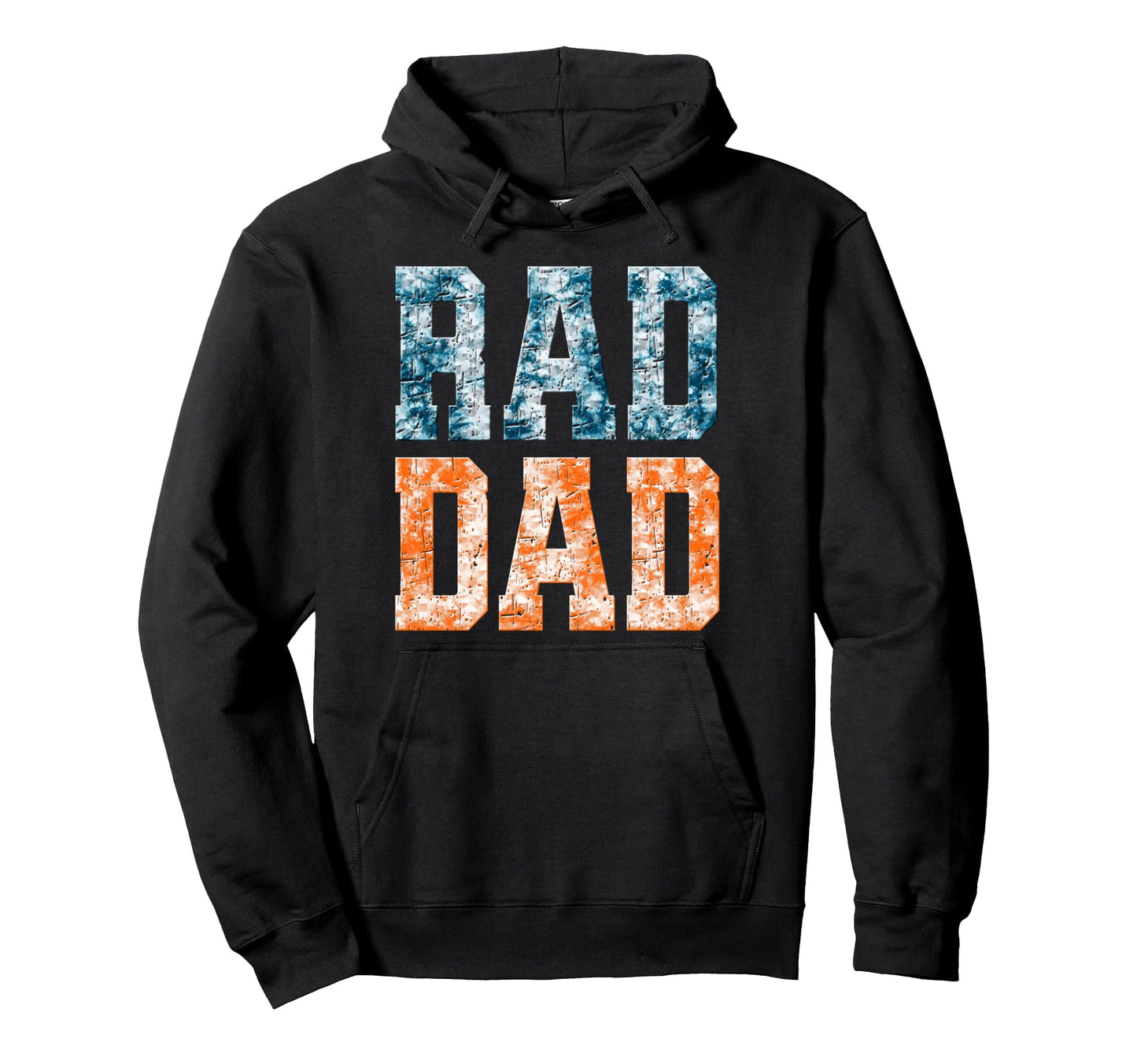 Rad Dad Rad Dad Fathers Day Hoodie - Aesthetic Graphic for Adults - T-Shirt, Sweatshirt, Hoodie