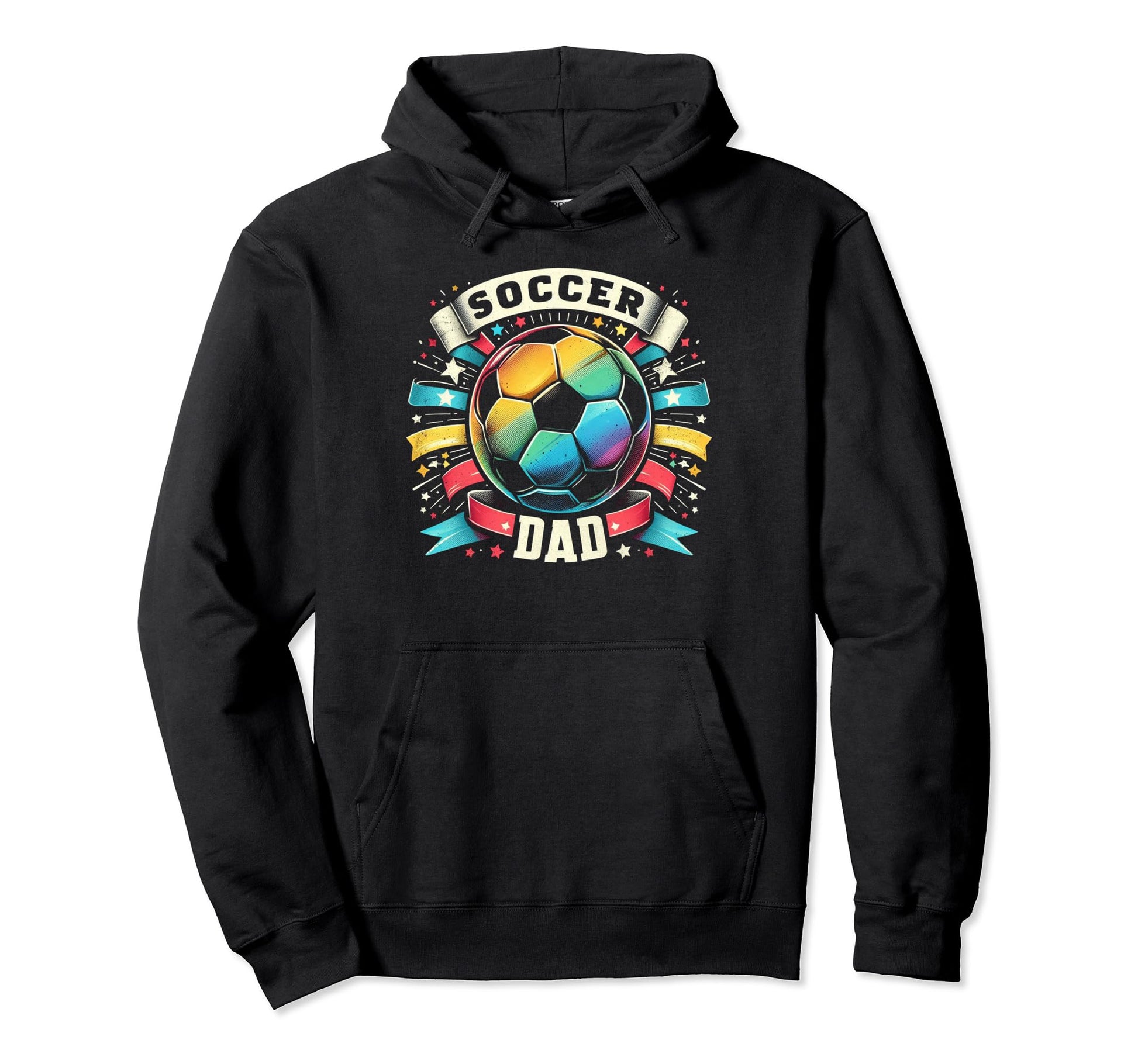 Soccer Dad Family Matching Dad Fathers Hoodie - Unique Graphic Men Women - T-Shirt, Sweatshirt, Hoodie