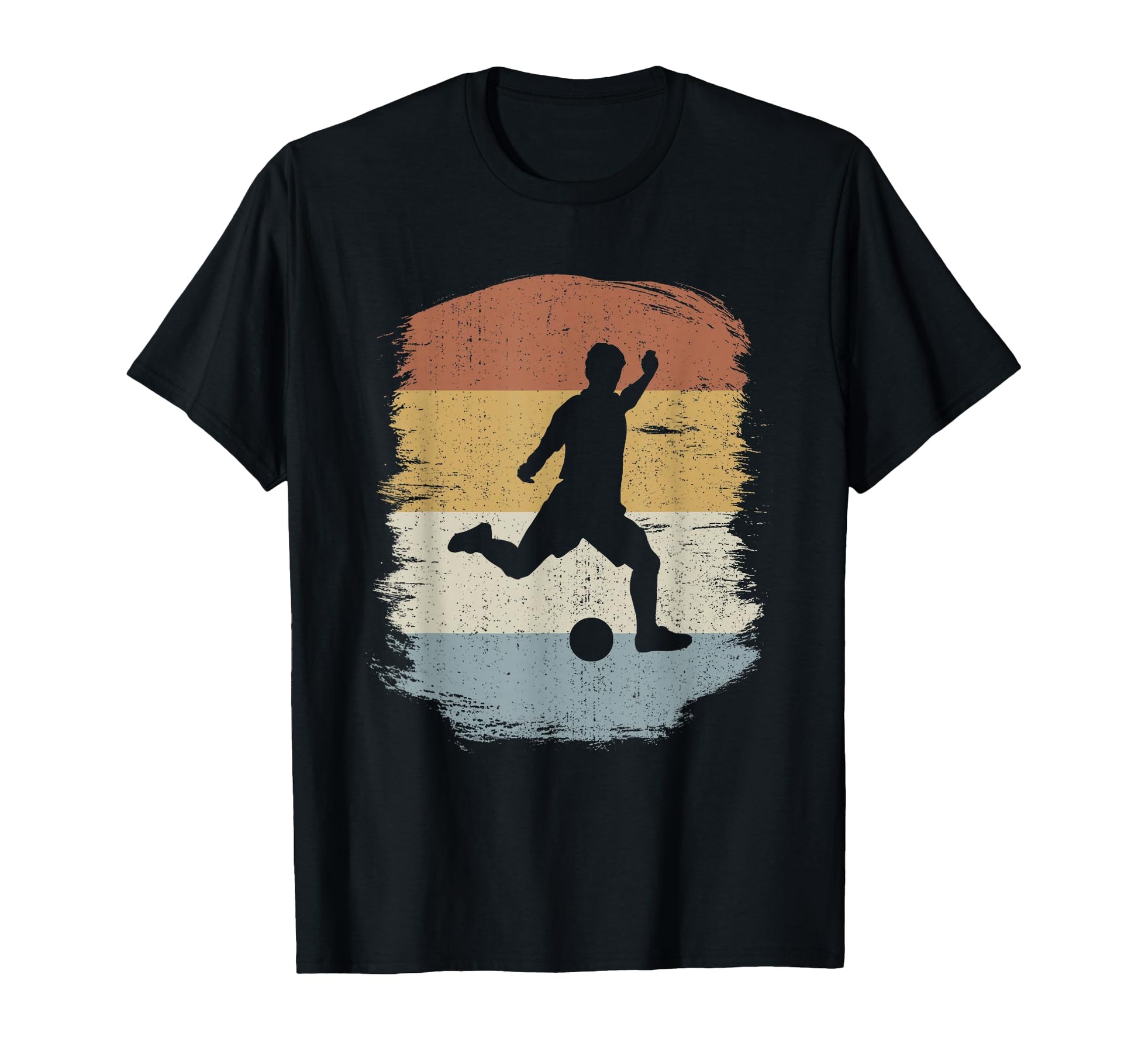 Silhouette Soccer Soccer T-Shirt - Casual Everyday Wear Men Women - T-Shirt, Sweatshirt, Hoodie
