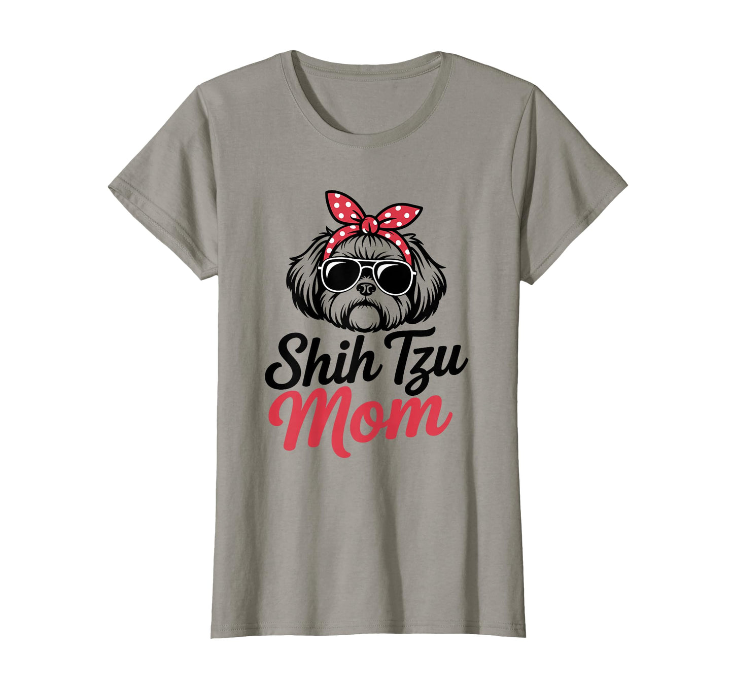 Shih Tzu Dog Mom T-Shirt - Aesthetic Graphic Unisex - T-Shirt, Sweatshirt, Hoodie