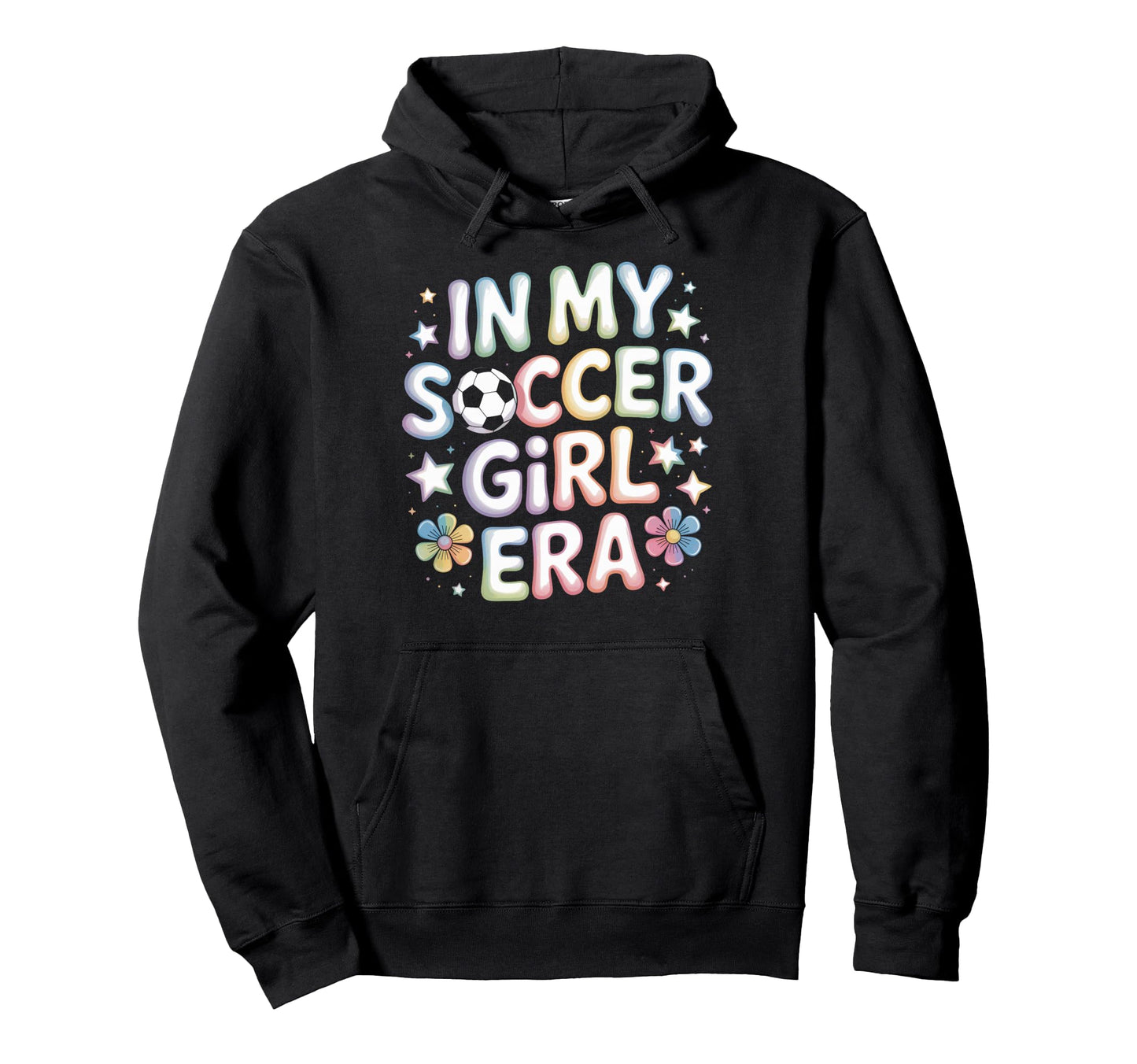 My Soccer Era Soccer Mom Teen Hoodie - Casual Everyday Wear for Adults - T-Shirt, Sweatshirt, Hoodie