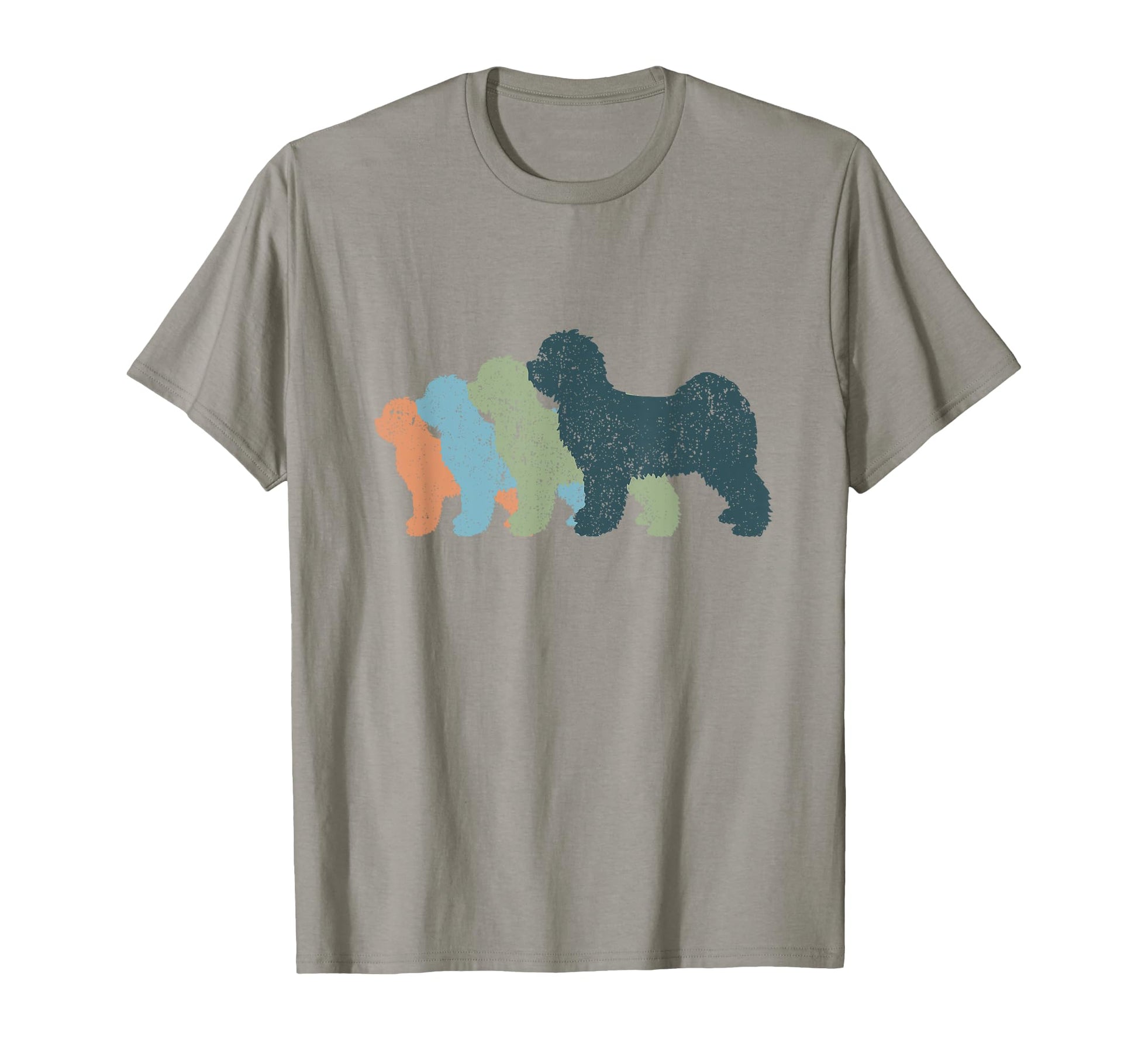 Dog Mom Dad Silhouette Tibetan Terrier T-Shirt - Graphic Print Unisex - T-Shirt, Sweatshirt, Hoodie