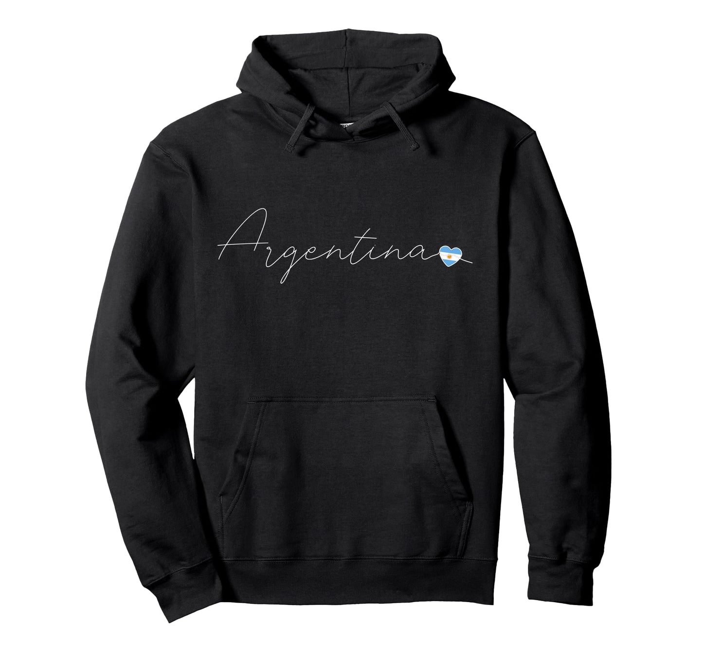 Argentina Simple Love Argentinian Flag Hoodie - Unique Graphic Unisex - T-Shirt, Sweatshirt, Hoodie