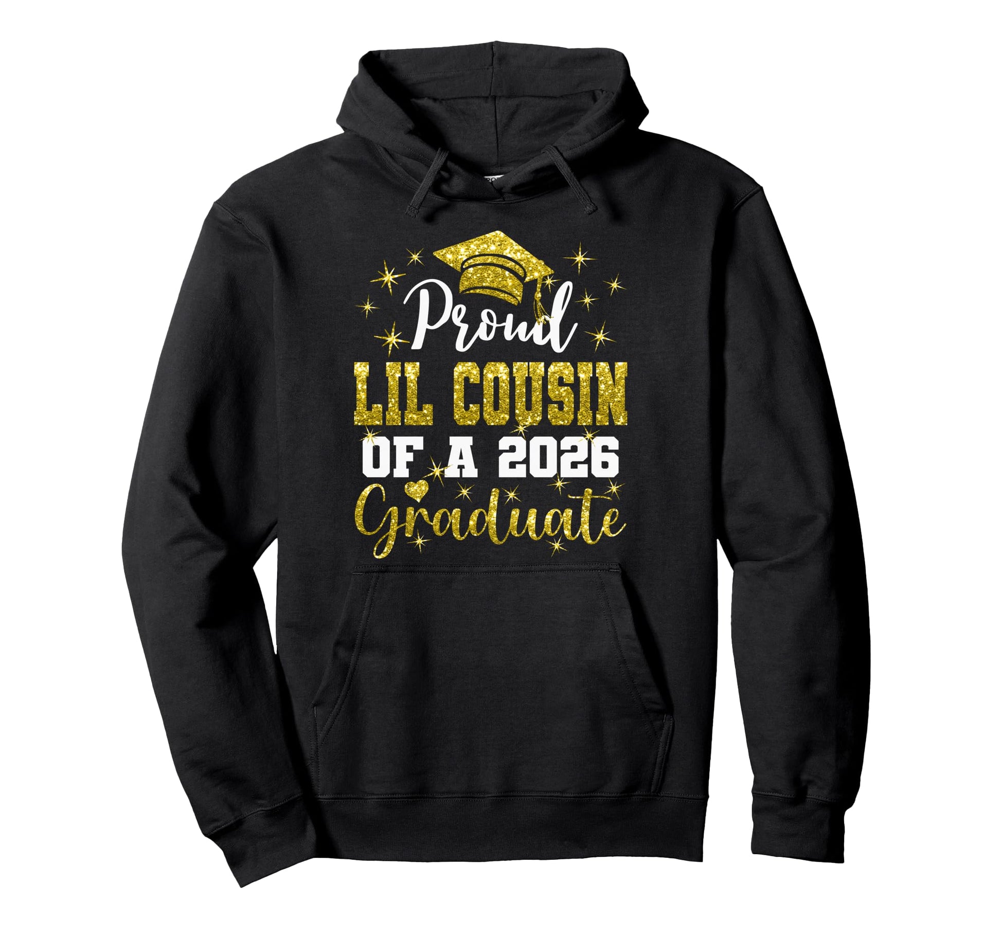 Super Proud Lil Cousin 2026 Graduate Hoodie - Streetwear Style Men Women - T-Shirt, Sweatshirt, Hoodie