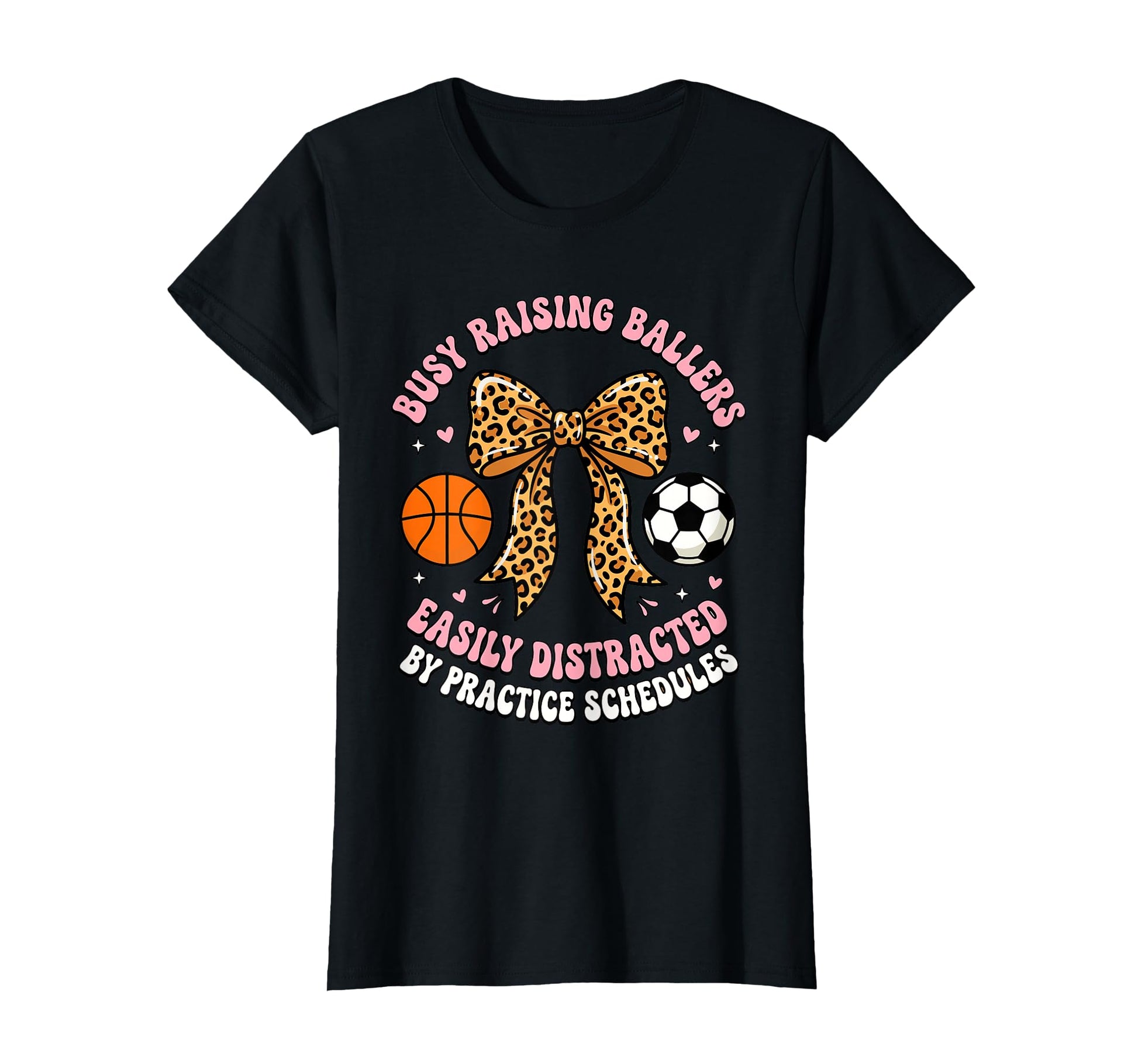Busy Raising Ballers Easily T-Shirt - Minimalist Print Men Women - T-Shirt, Sweatshirt, Hoodie