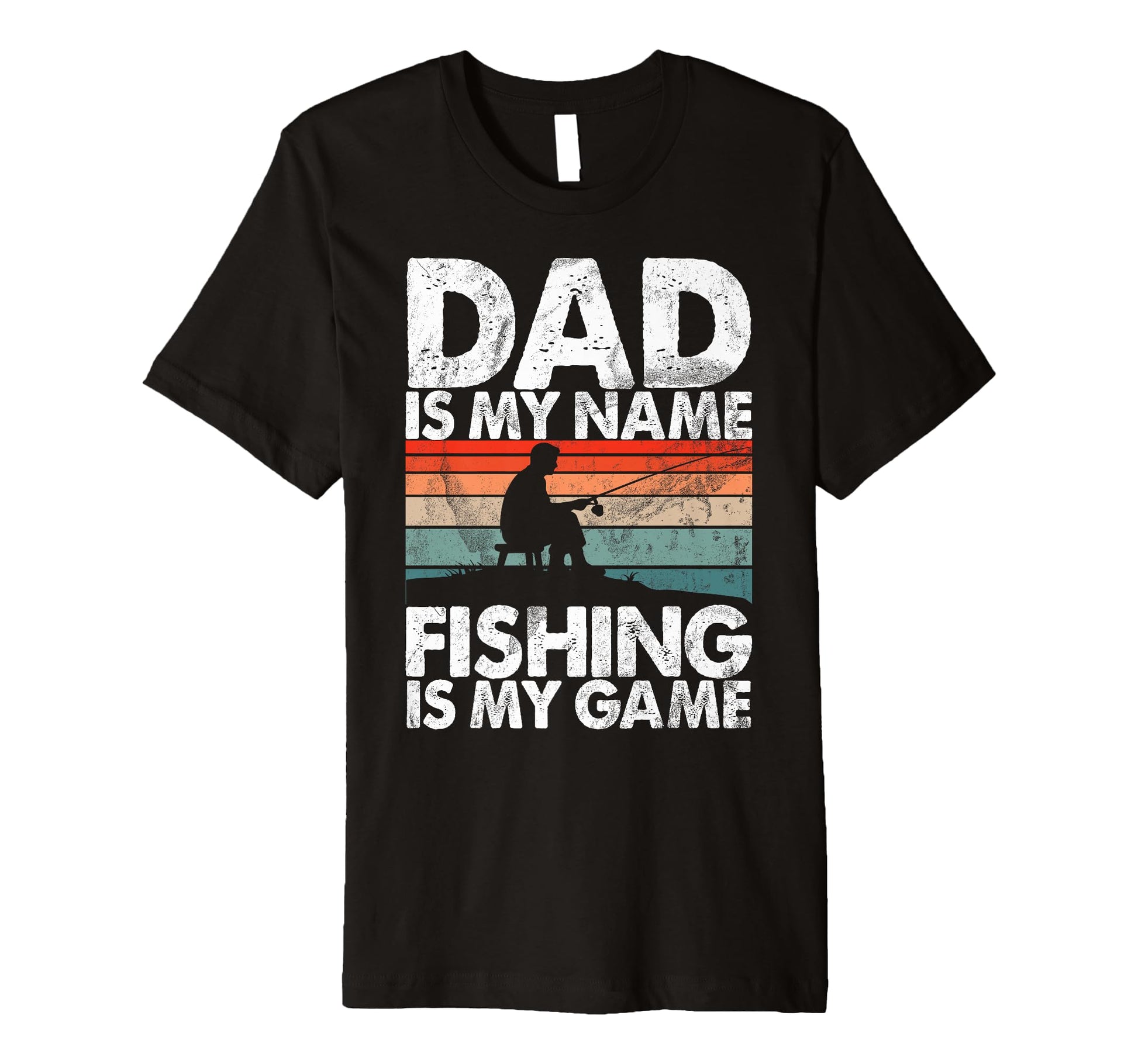 Dad Is My Name Fishing Is My Game T-Shirt - Aesthetic Graphic Unisex - T-Shirt, Sweatshirt, Hoodie