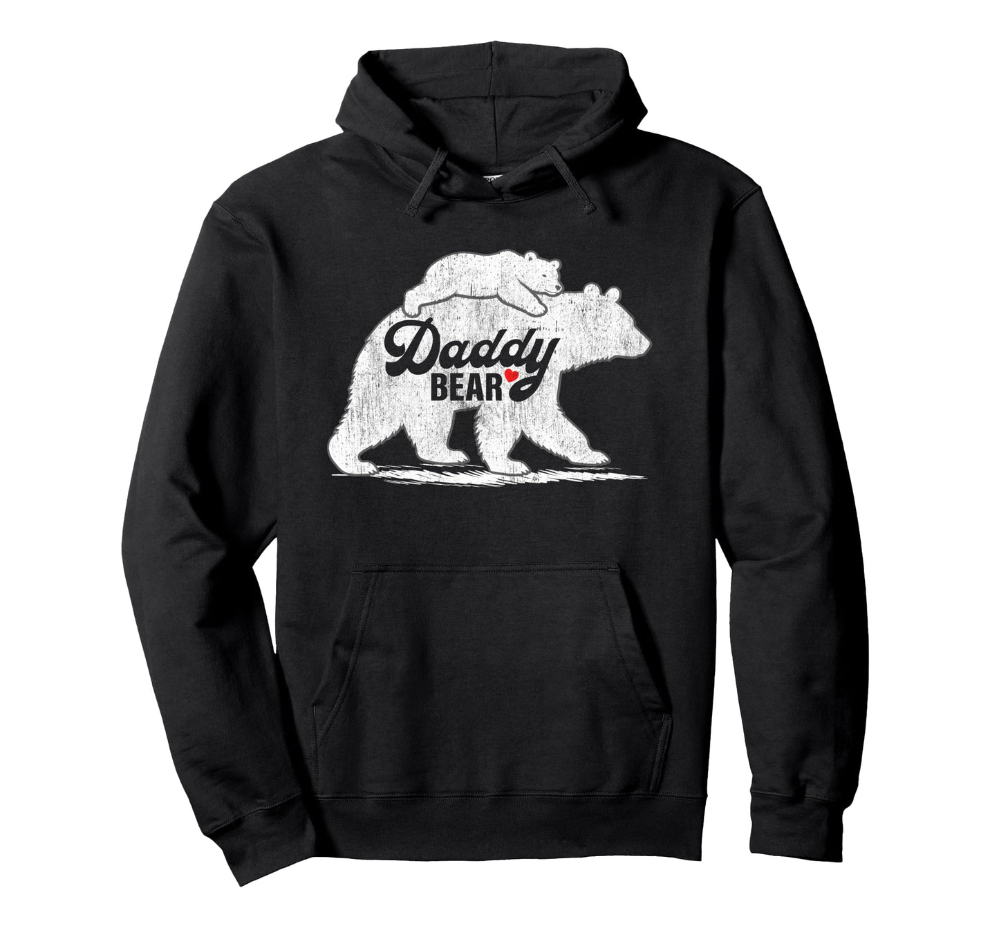Daddy Bear Fathers Day Matching Hoodie - Casual Everyday Wear Unisex - T-Shirt, Sweatshirt, Hoodie
