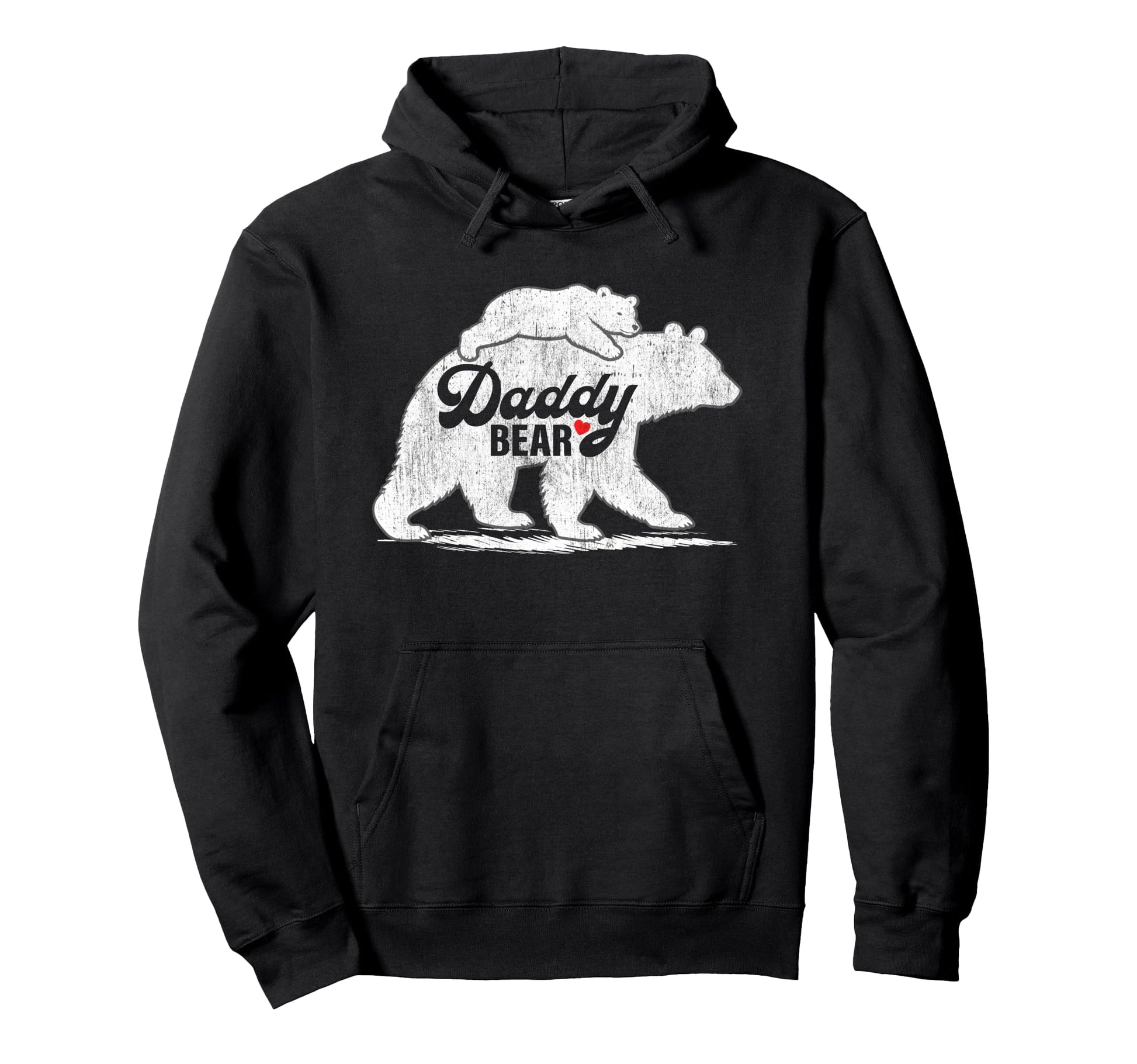 Daddy Bear Fathers Day Matching Hoodie - Casual Everyday Wear Unisex - T-Shirt, Sweatshirt, Hoodie