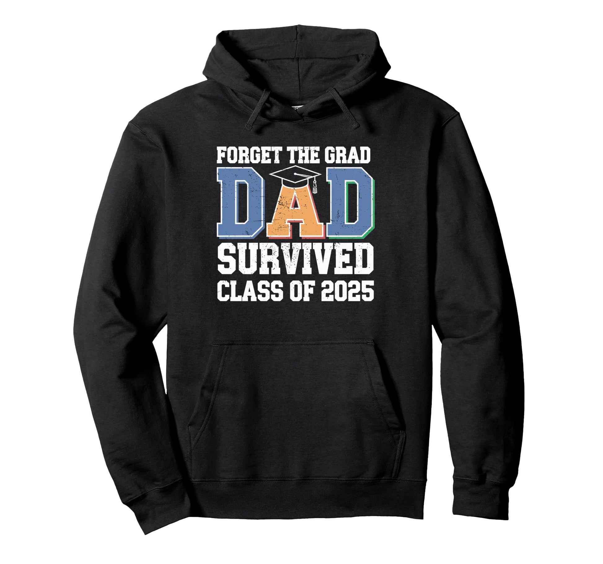 Proud Dad 2025 Graduate 2025 Graduation Hoodie - Novelty Apparel Unisex - T-Shirt, Sweatshirt, Hoodie