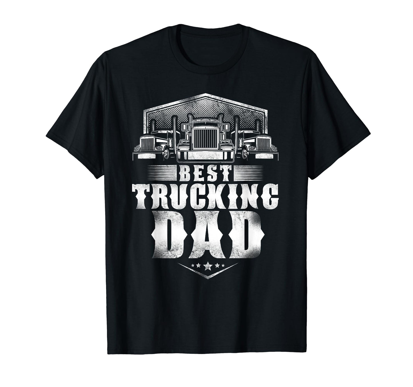 Trucker Truck Driver Dad Father Best T-Shirt - Novelty Apparel for Adults - T-Shirt, Sweatshirt, Hoodie