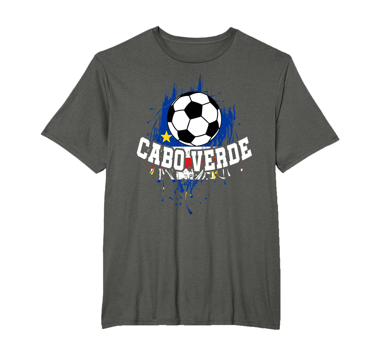 Cabo Verde Soccer Cabo Verdean Football T-Shirt - Trendy Graphic Unisex - T-Shirt, Sweatshirt, Hoodie
