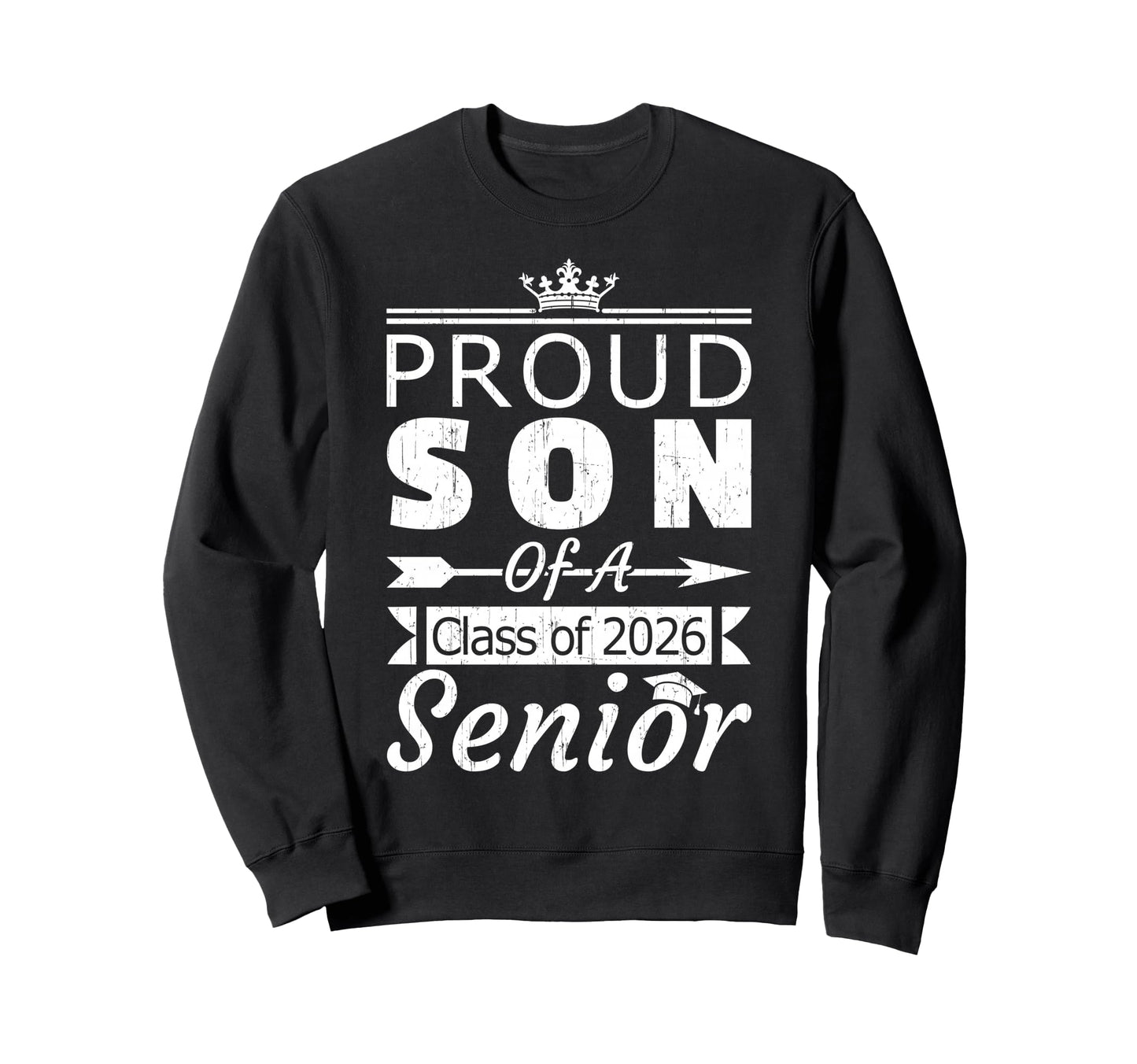 Proud Son Class 2026 Senior Son Sweatshirt - Minimalist Print Unisex - T-Shirt, Sweatshirt, Hoodie