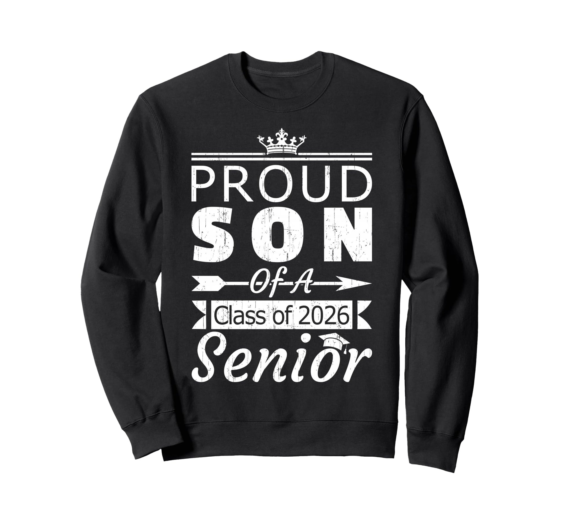Proud Son Class 2026 Senior Son Sweatshirt - Minimalist Print Unisex - T-Shirt, Sweatshirt, Hoodie