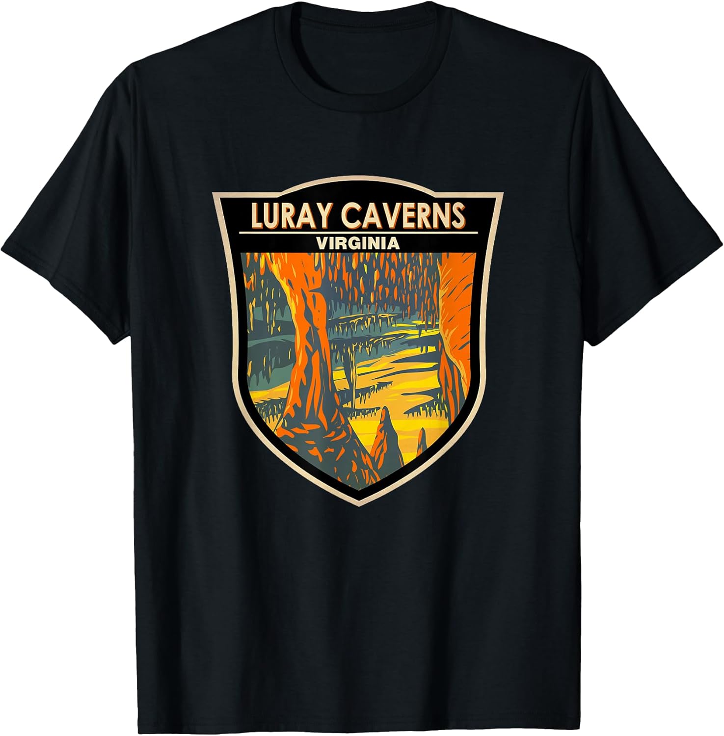 Luray Caverns Merch Apparel Designs Unisex T-shirt, Sweatshirt, Hoodie, Long Sleeve Tee - T-Shirt, Sweatshirt, Hoodie
