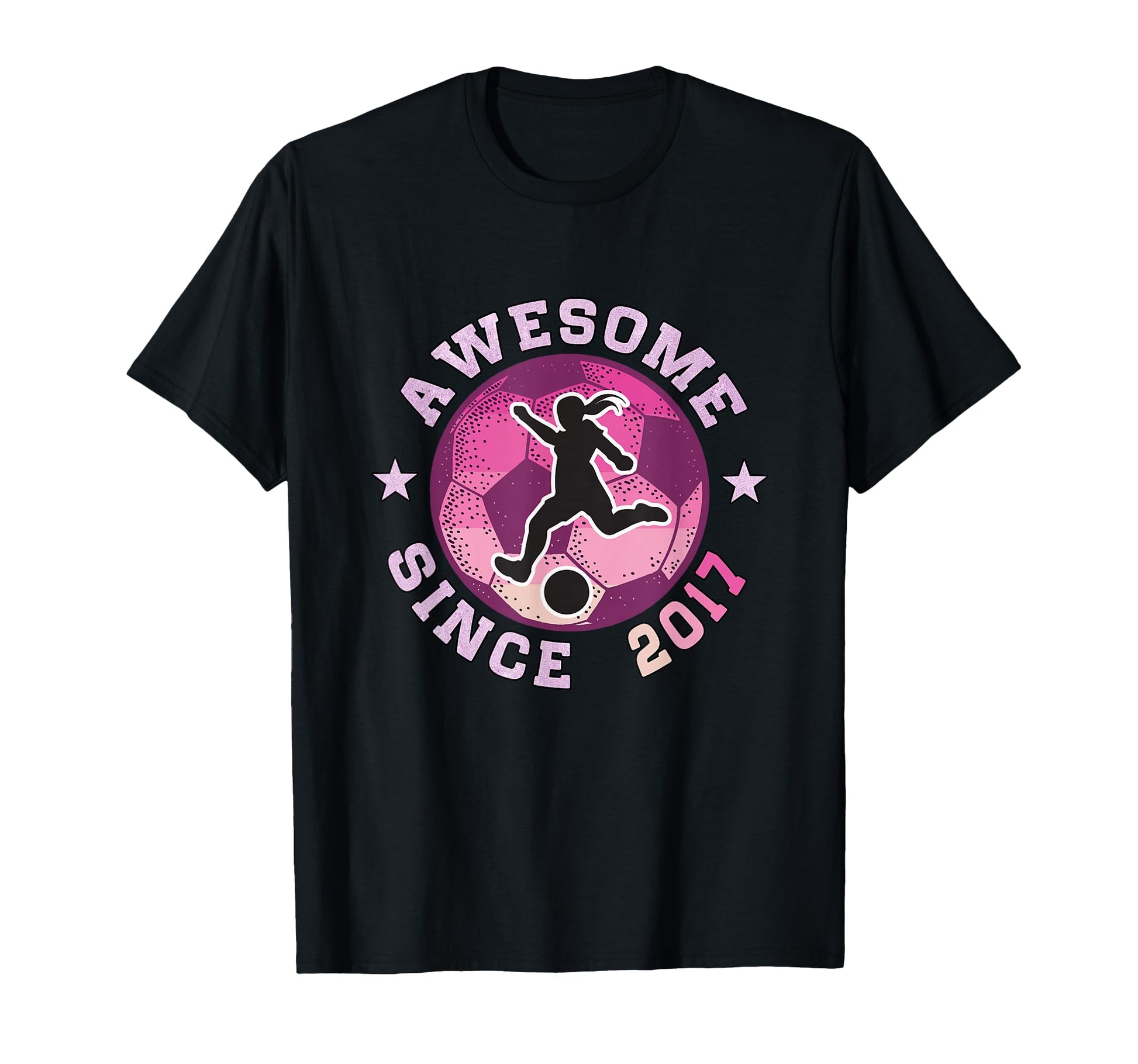 9Th Birthday Soccer Player Awesome T-Shirt - Fun Novelty Design for Adults - T-Shirt, Sweatshirt, Hoodie