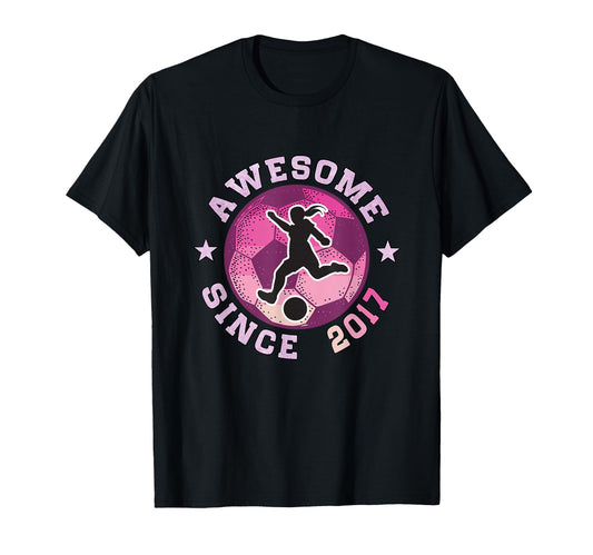 9Th Birthday Soccer Player Awesome T-Shirt - Fun Novelty Design for Adults - T-Shirt, Sweatshirt, Hoodie