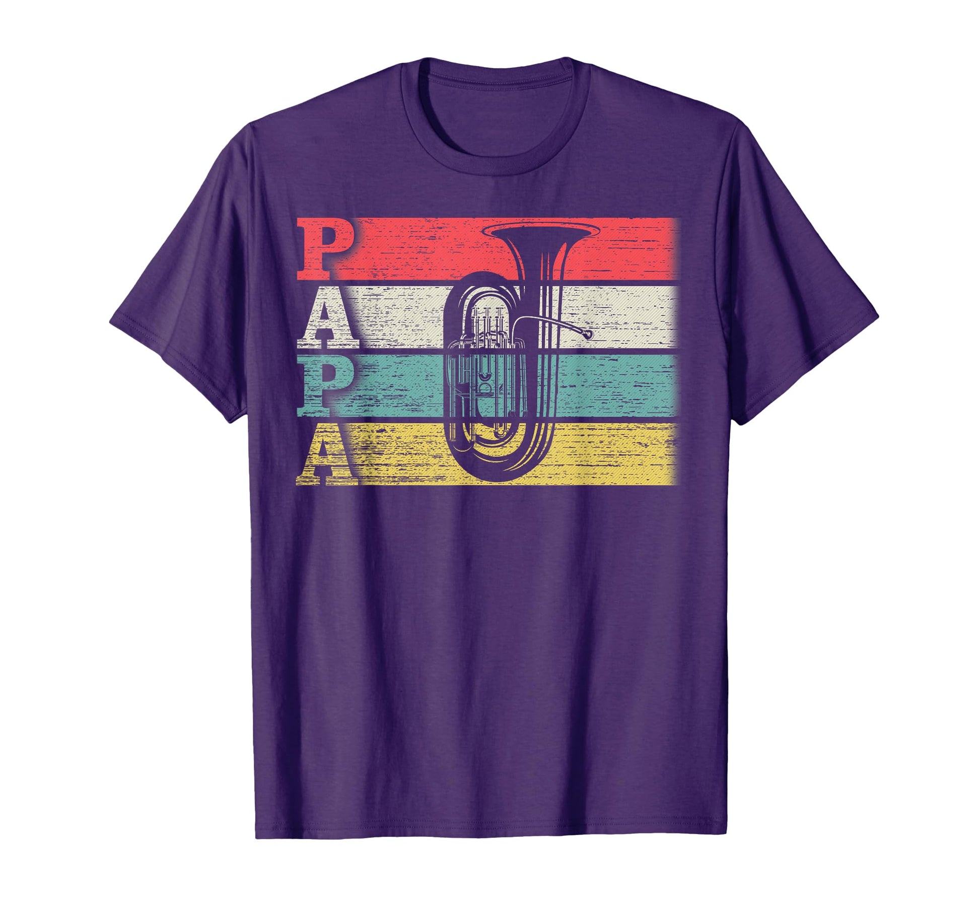 Tuba Papa Music Musician T-Shirt - Casual Everyday Wear for Adults - T-Shirt, Sweatshirt, Hoodie