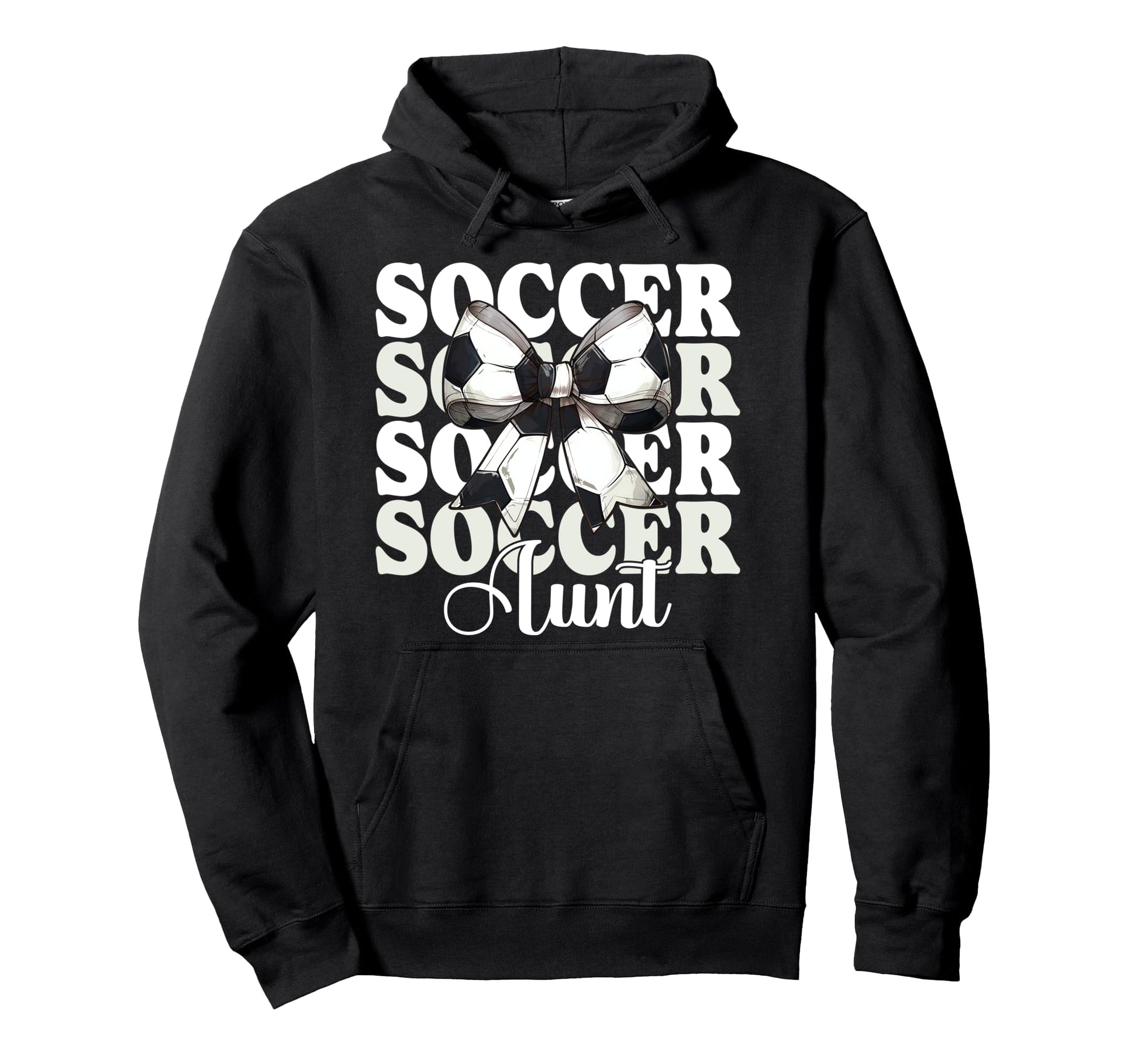 Womens Coquette Bow Ribbon Soccer Sweatshirt - Novelty Apparel Unisex - T-Shirt, Sweatshirt, Hoodie