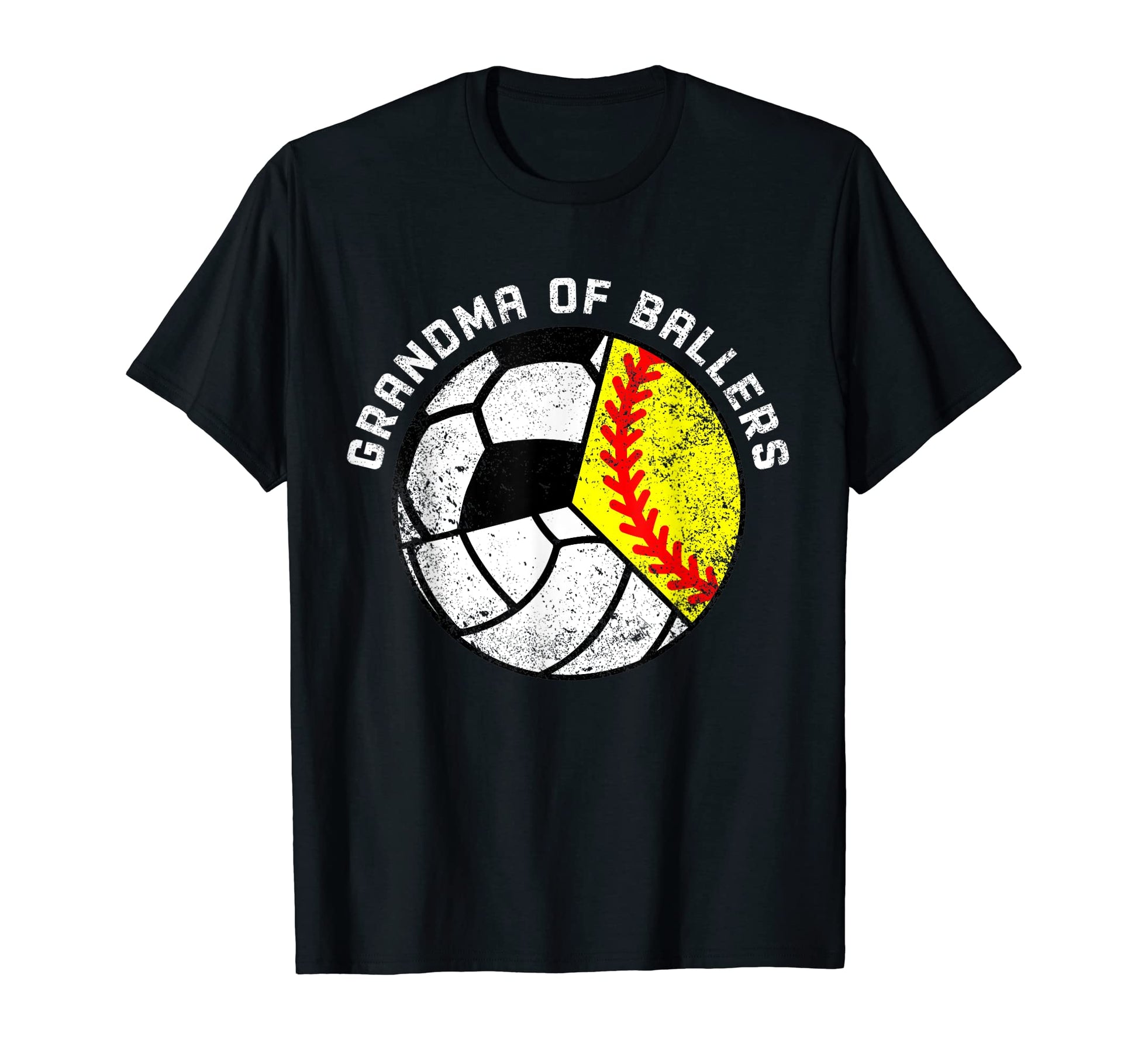 Grandma Ballers Funny Softball T-Shirt - Graphic Print Men Women - T-Shirt, Sweatshirt, Hoodie