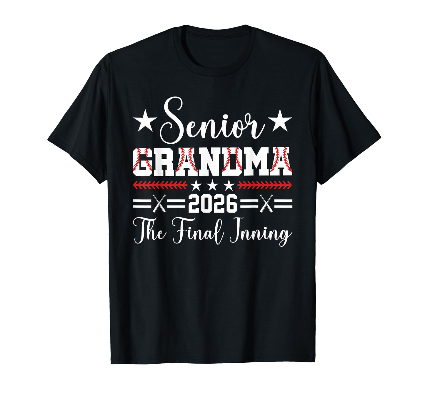 Baseball Senior Grandpa 2026 Final T-Shirt - Trendy Graphic Men Women - T-Shirt, Sweatshirt, Hoodie