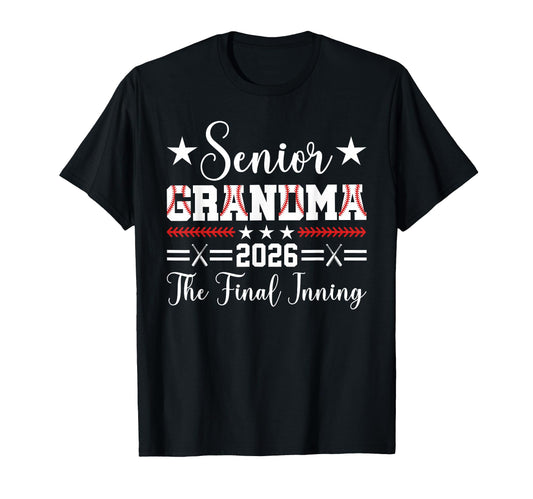 Baseball Senior Grandpa 2026 Final T-Shirt - Trendy Graphic Men Women - T-Shirt, Sweatshirt, Hoodie
