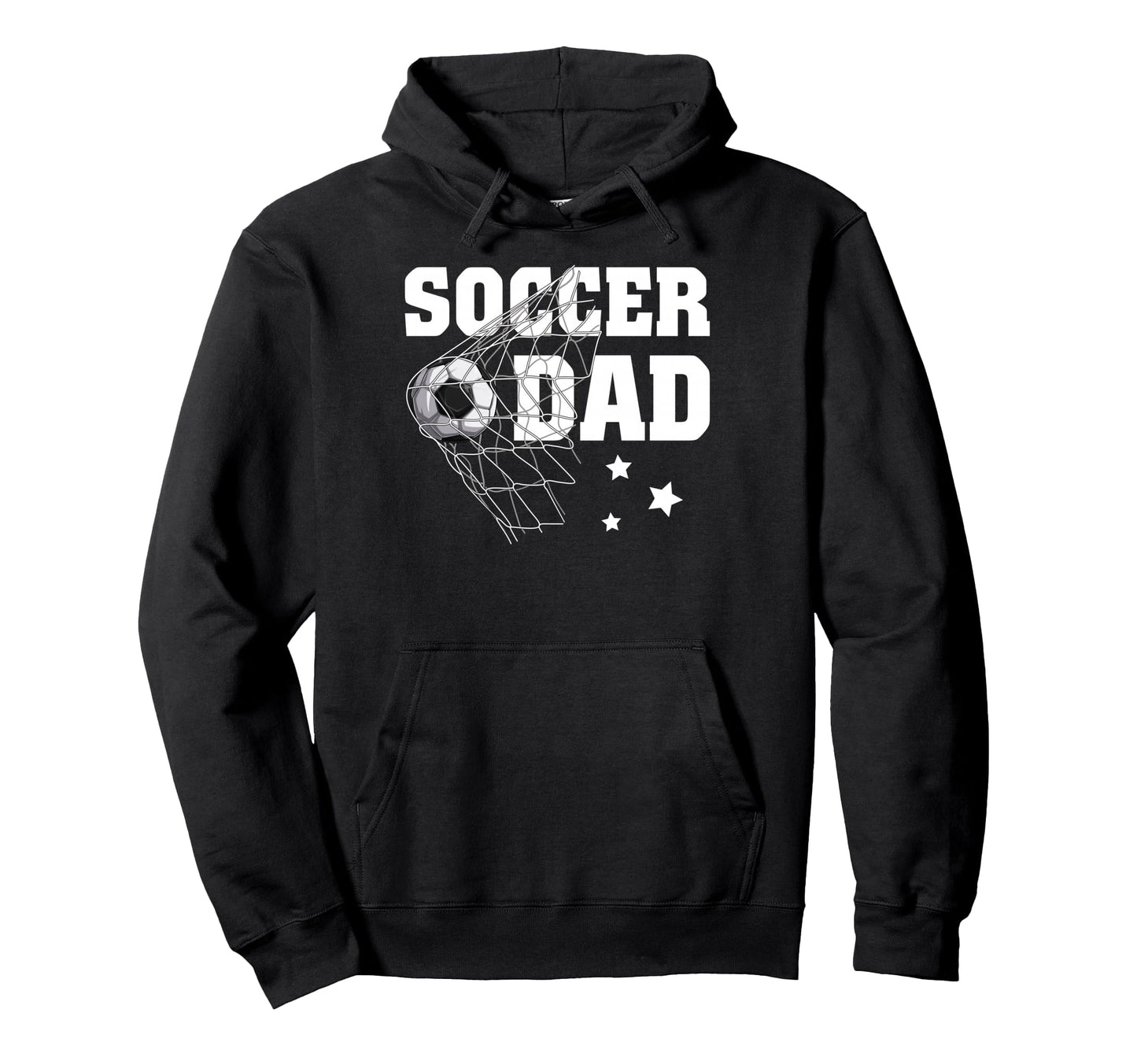 Funny Soccer Dad Daddy Soccer Hoodie - Casual Everyday Wear Men Women - T-Shirt, Sweatshirt, Hoodie