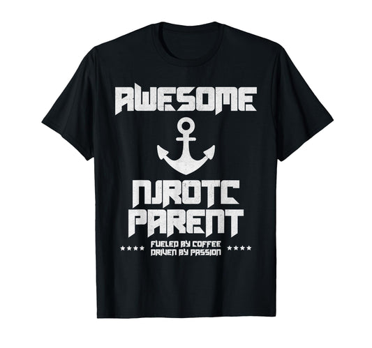Awesome Njrotc Parent Mom Dad Naval Jrotc T-Shirt - Trendy Graphic Unisex - T-Shirt, Sweatshirt, Hoodie